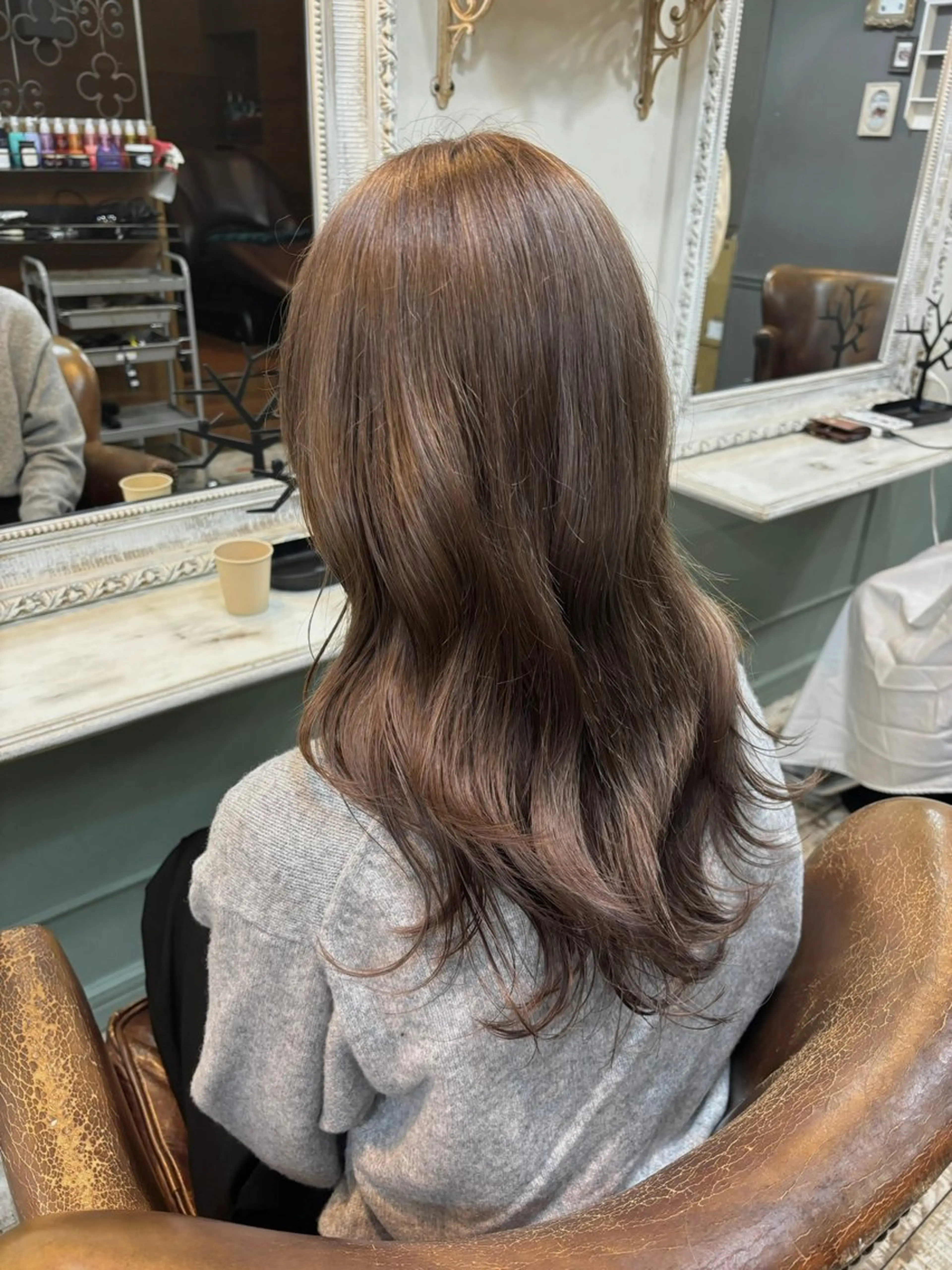 ロング ヘアカラー トリートメント 🍒櫻井 優華🍒のヘアスタイル