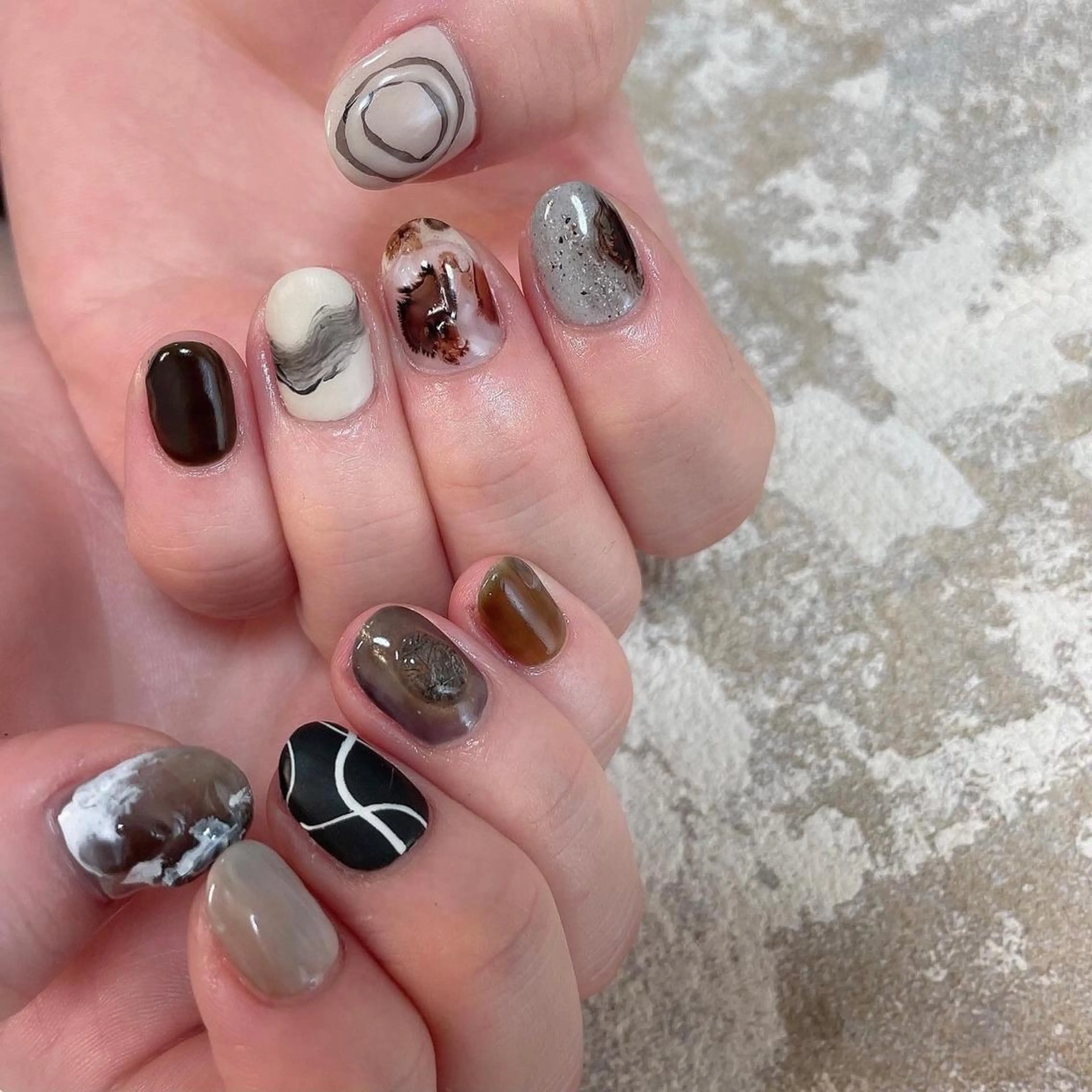 ネイル ハンドネイル lilbondir. chiharuのネイルデザイン