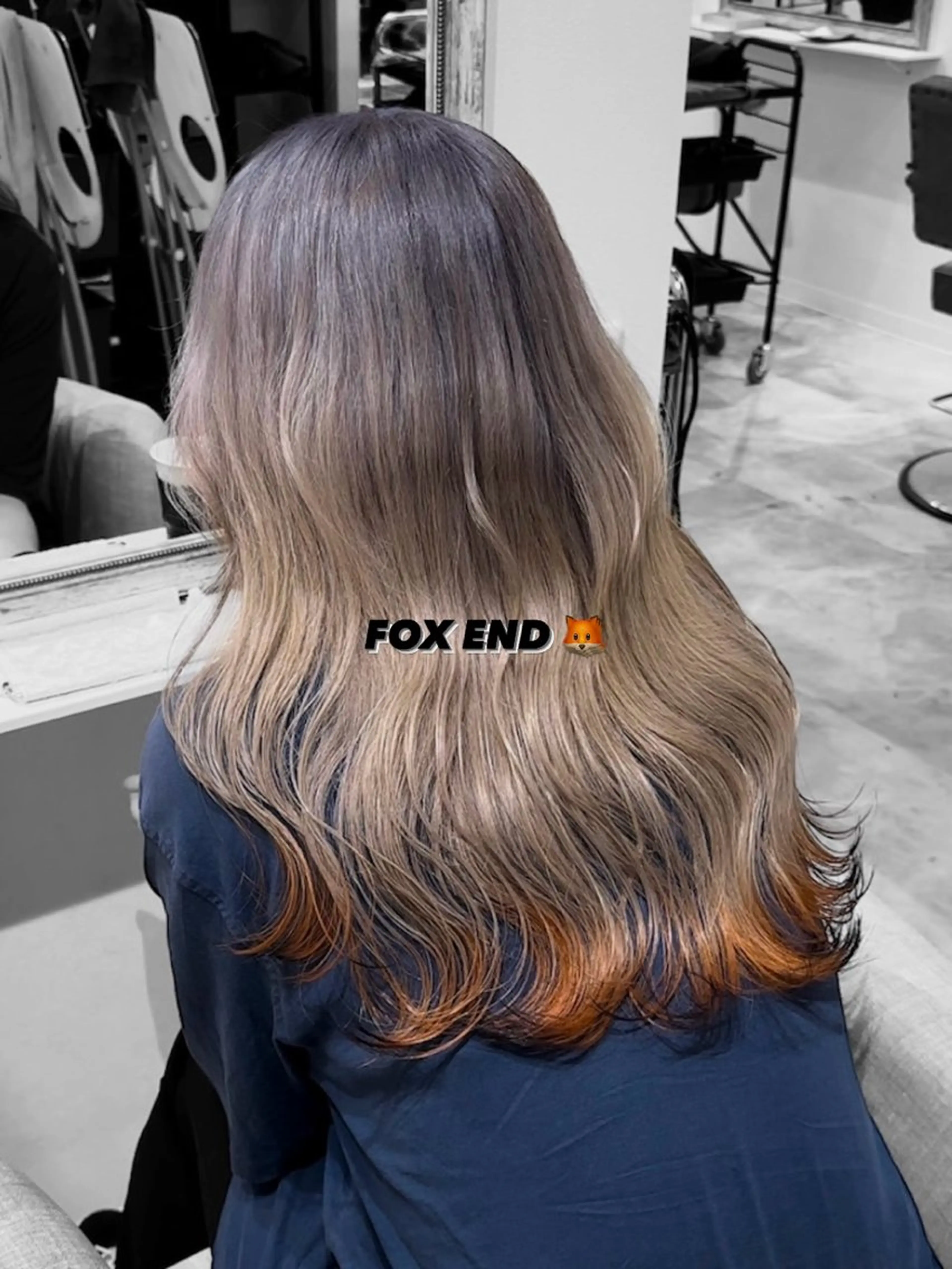 ロング カラー francesca. uraのヘアスタイル