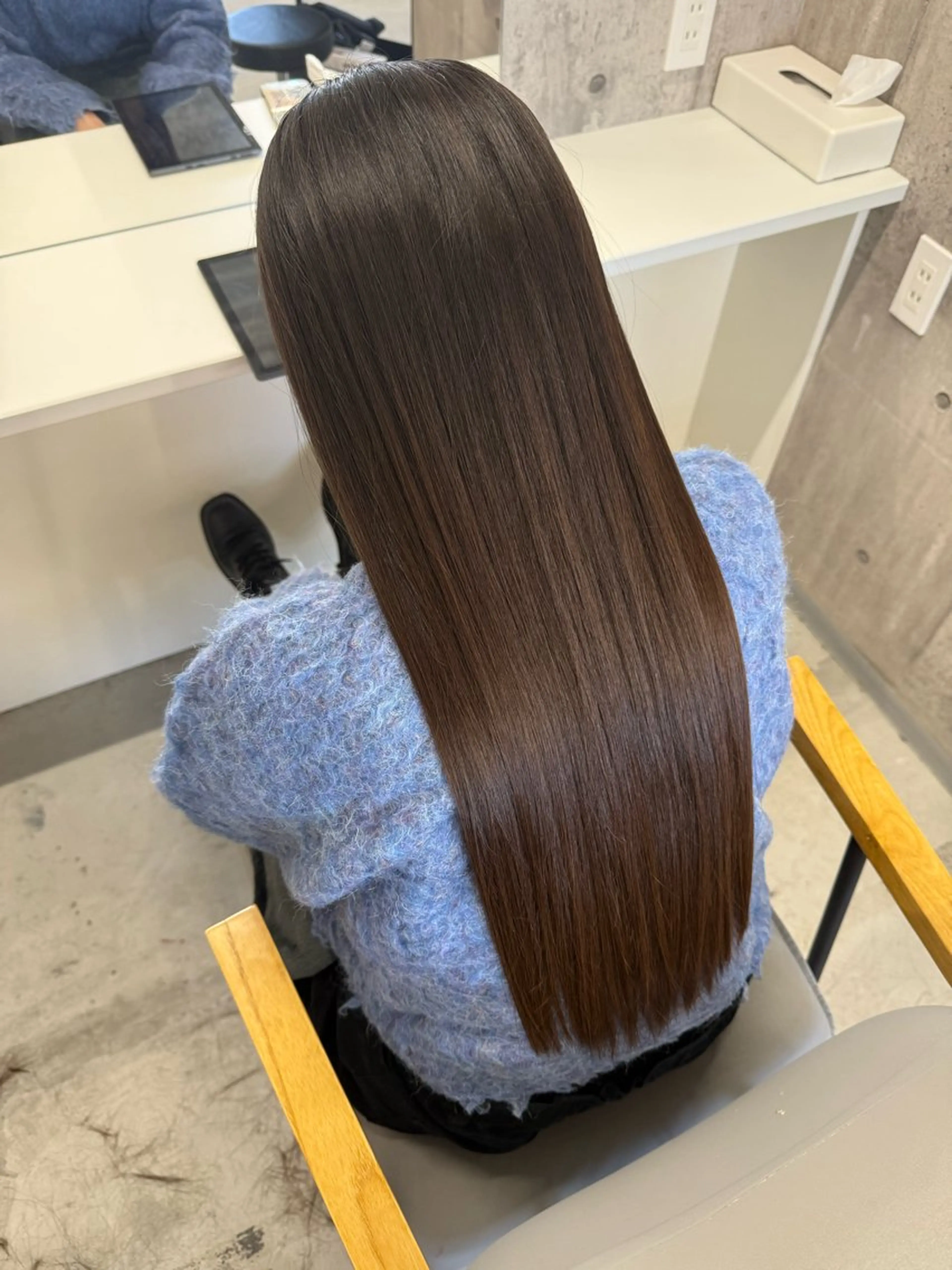 ロング カット トリートメント 髪質改善ageless所属・ageless/ marina髪質改善のヘアスタイル