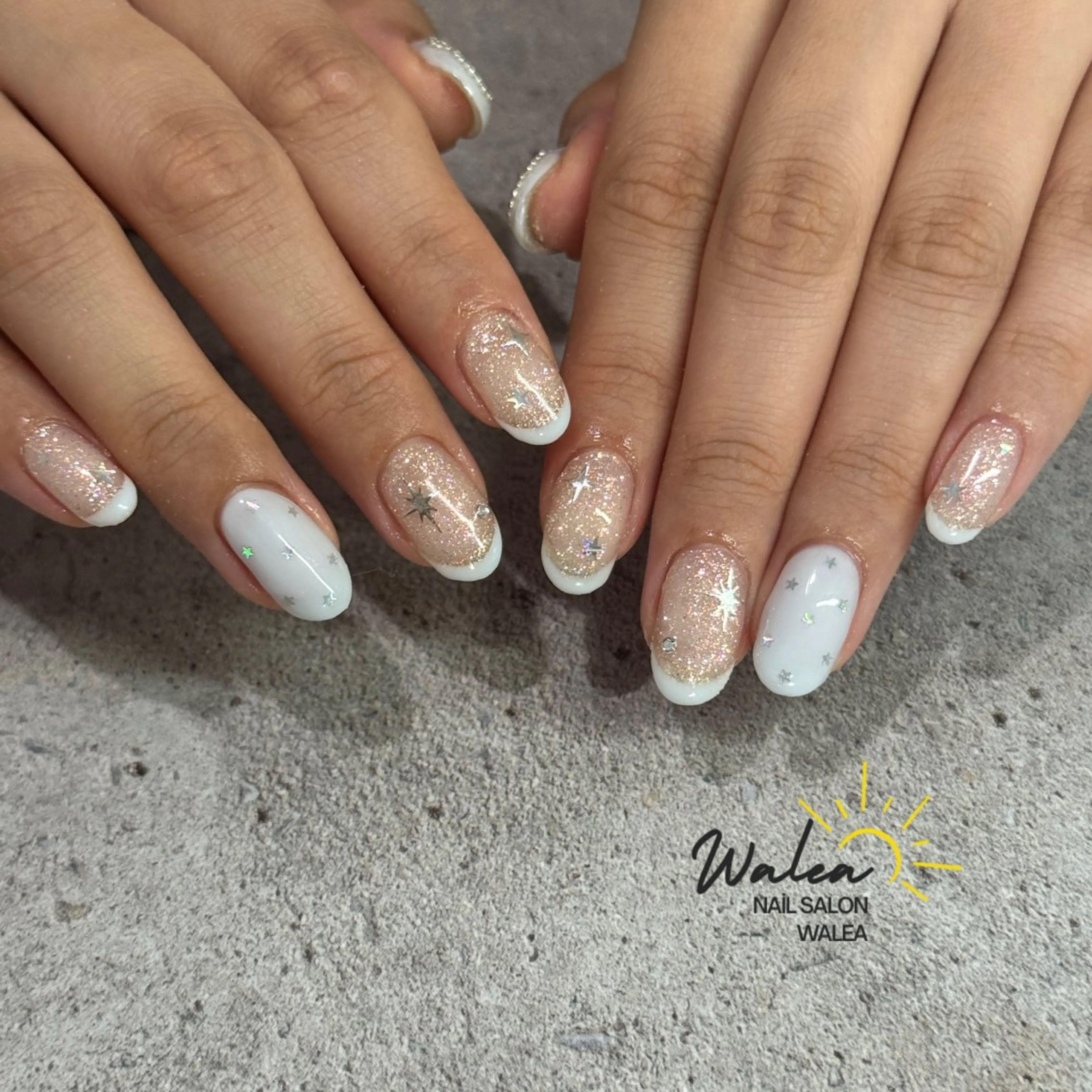 ネイル ハンドネイル nail salon waleaのネイルデザイン