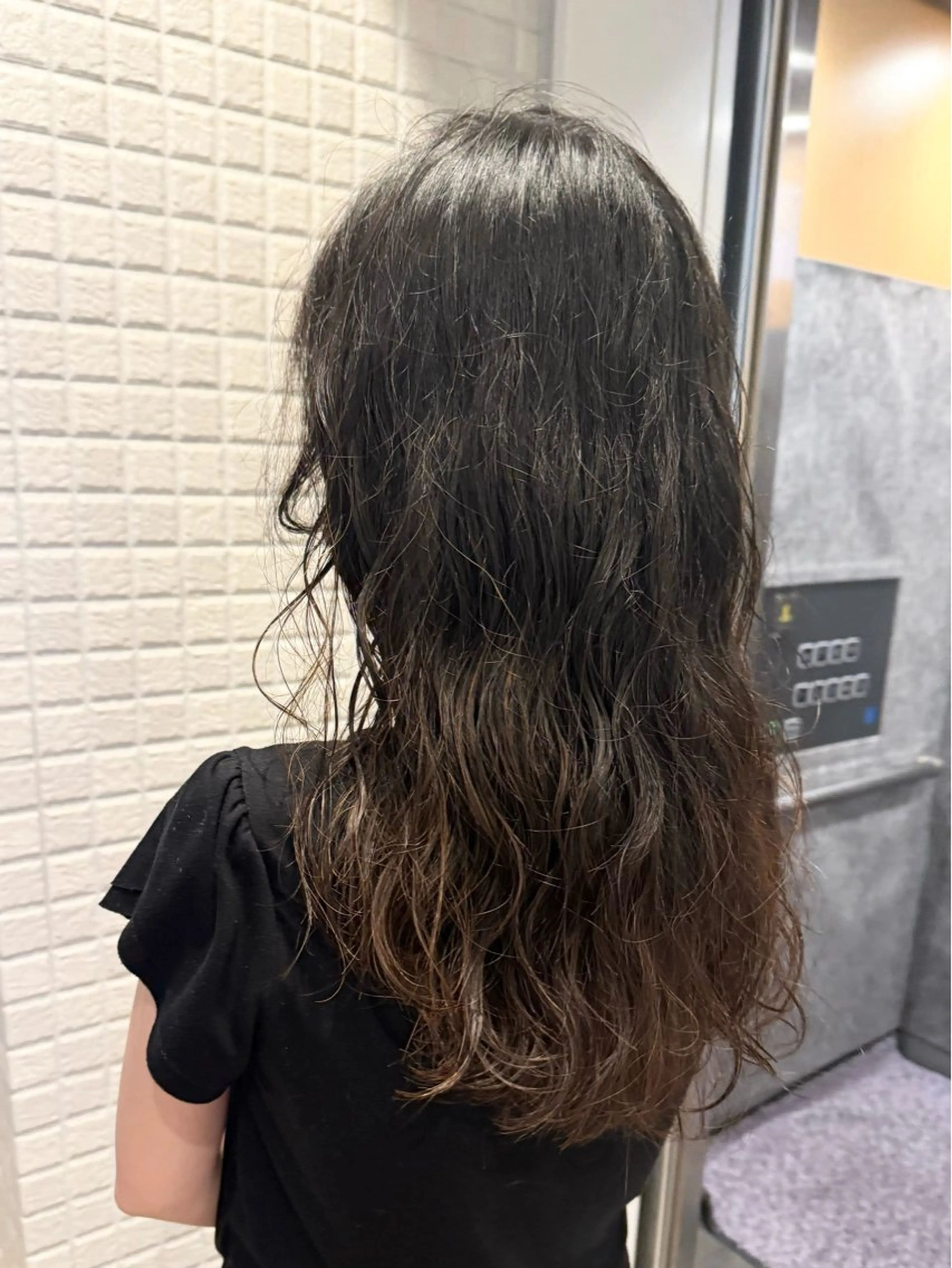 ロング パーマ パーマ 縮毛矯正/艶髪カラー /パーマ/ひふみ🌱のヘアスタイル