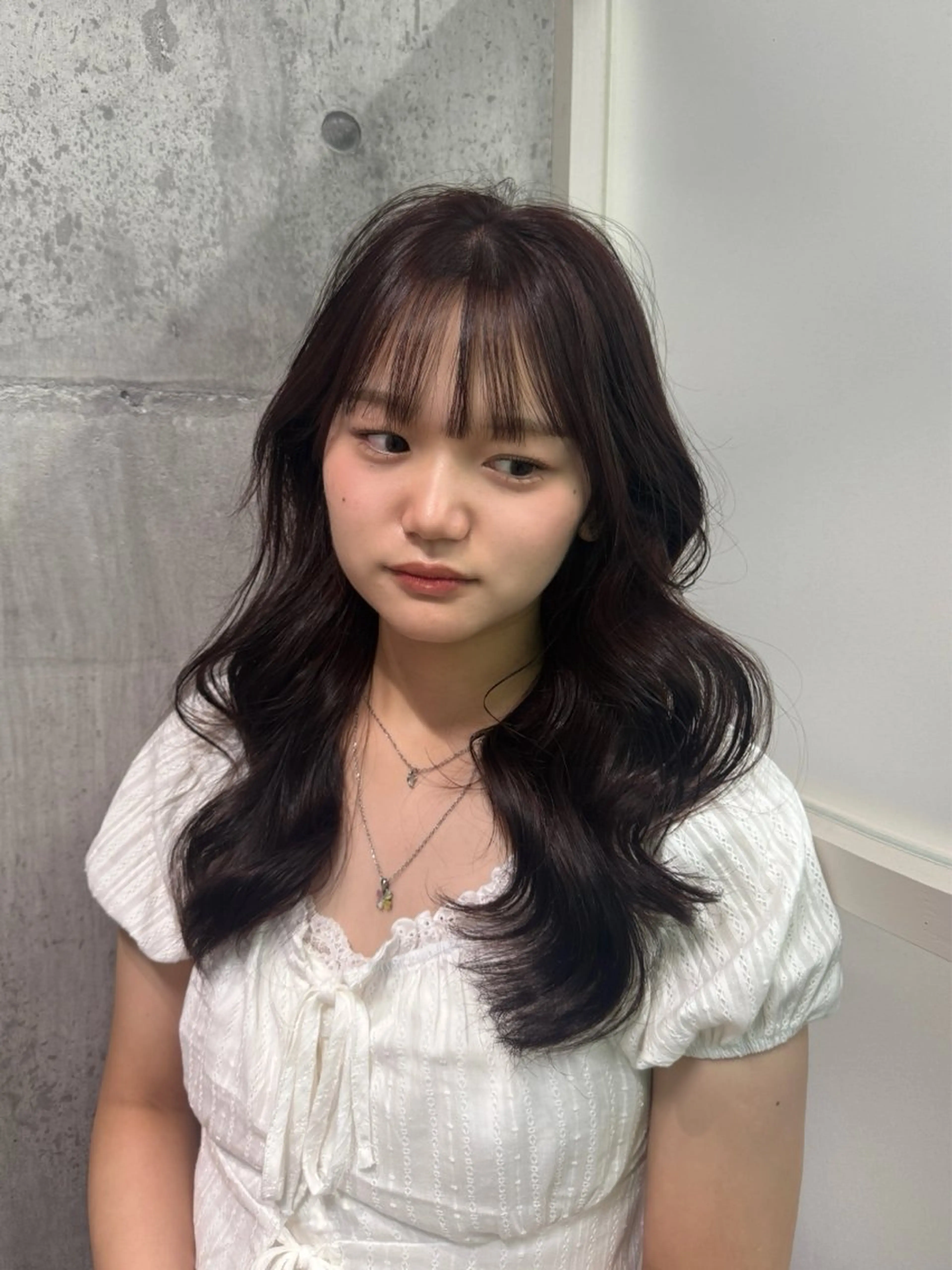 ロング カット ヘアカラー トリートメント ayano /レイヤー/暖色のヘアスタイル
