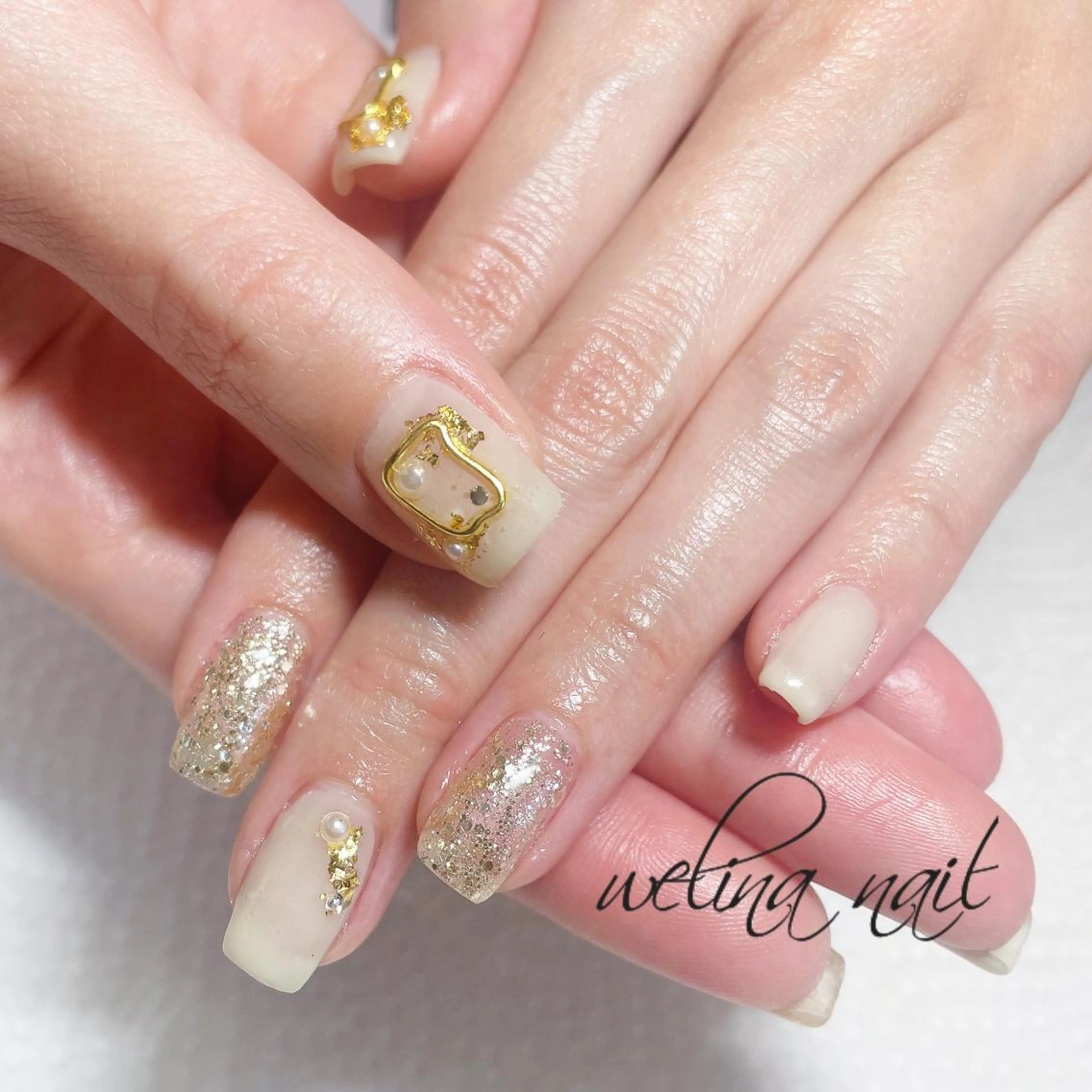 ミディアム ハンドネイル WELINA nail salonのエステ・リラクイメージ