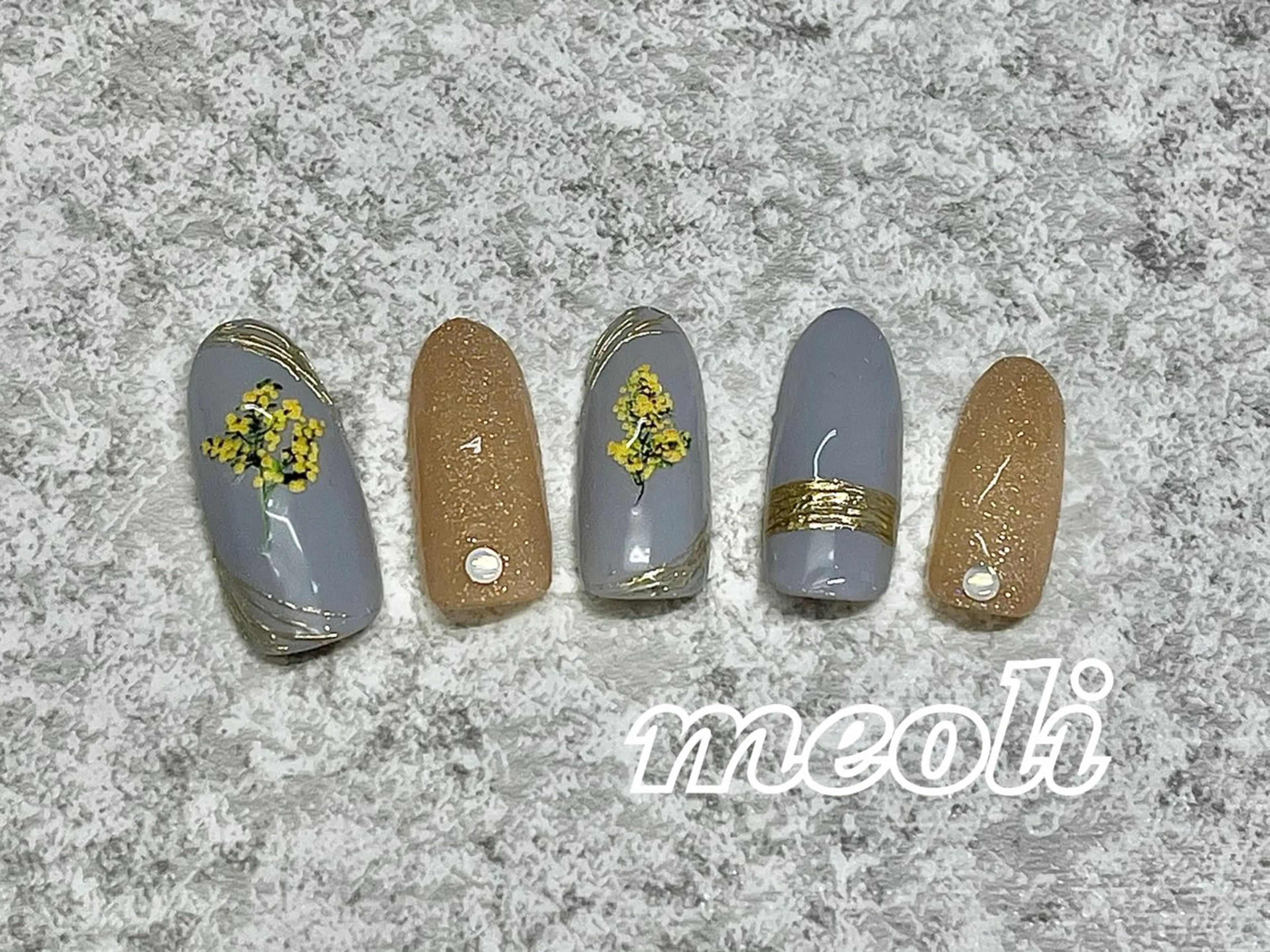 ネイル ハンドネイル nail salon meoli アヤのネイルデザイン