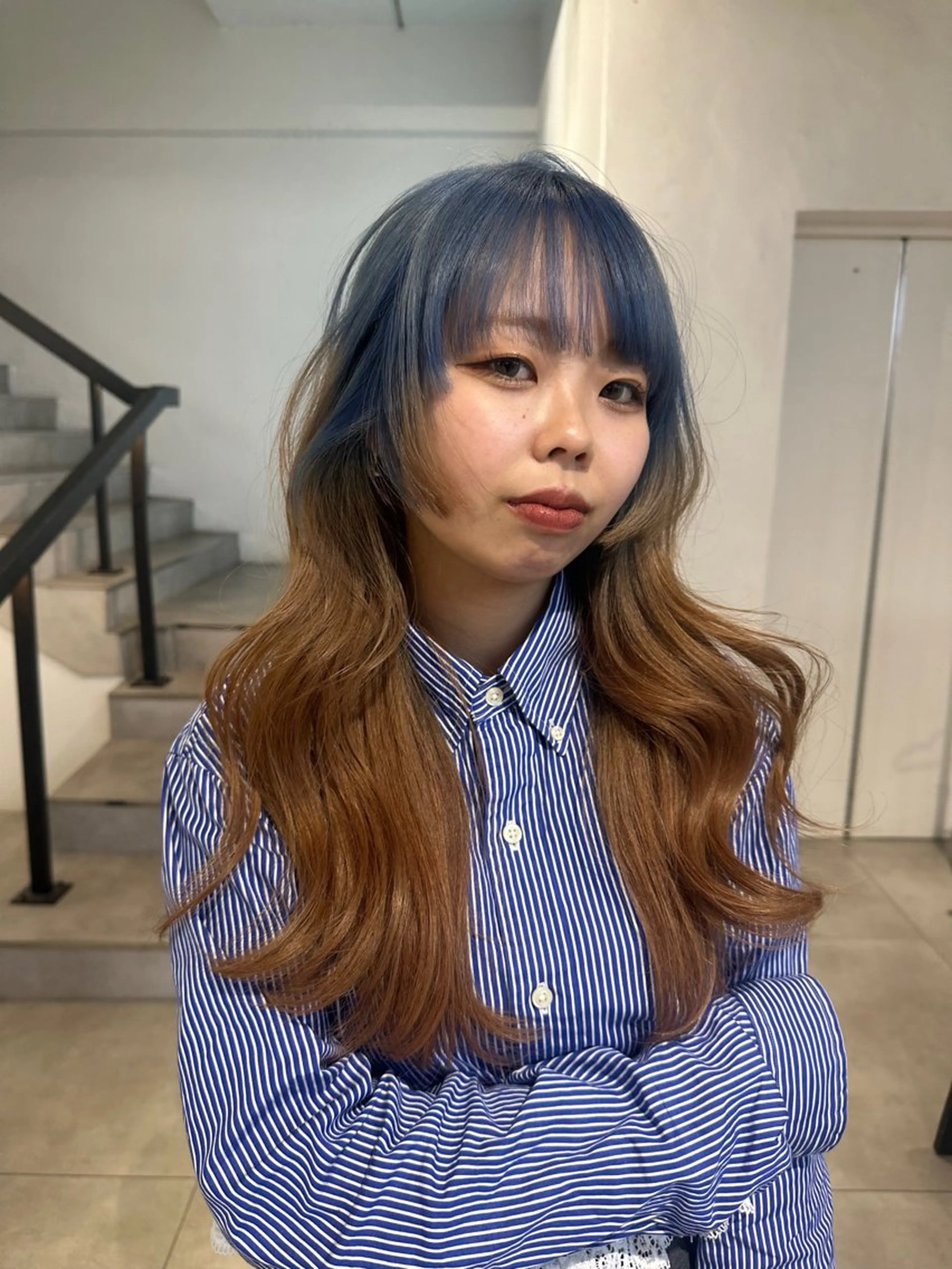 カラー ヘアカラー ハイトーン特化 pepe🎀のヘアスタイル