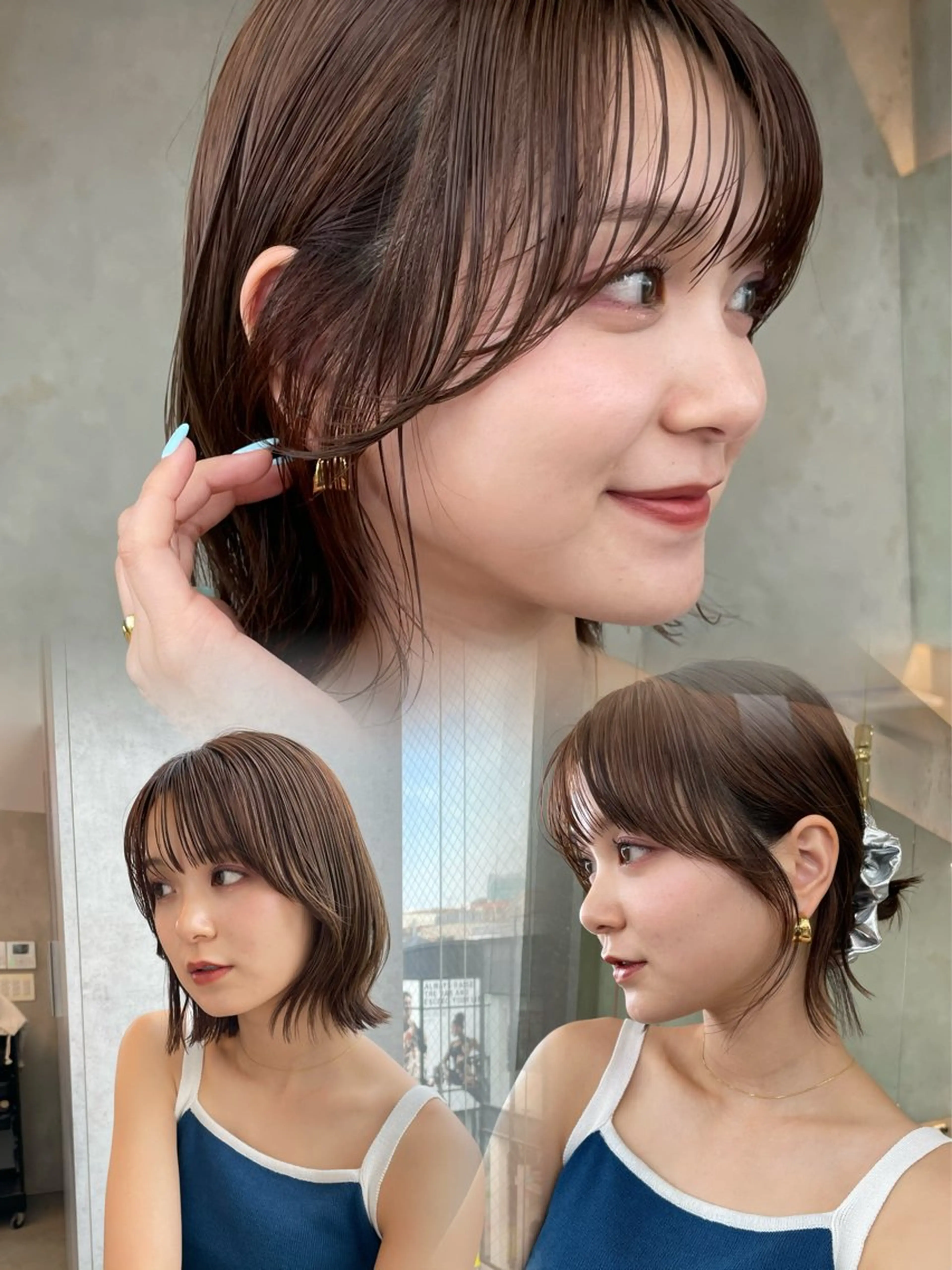 ミディアム ボブ艶髪💗 Misoraのヘアスタイル
