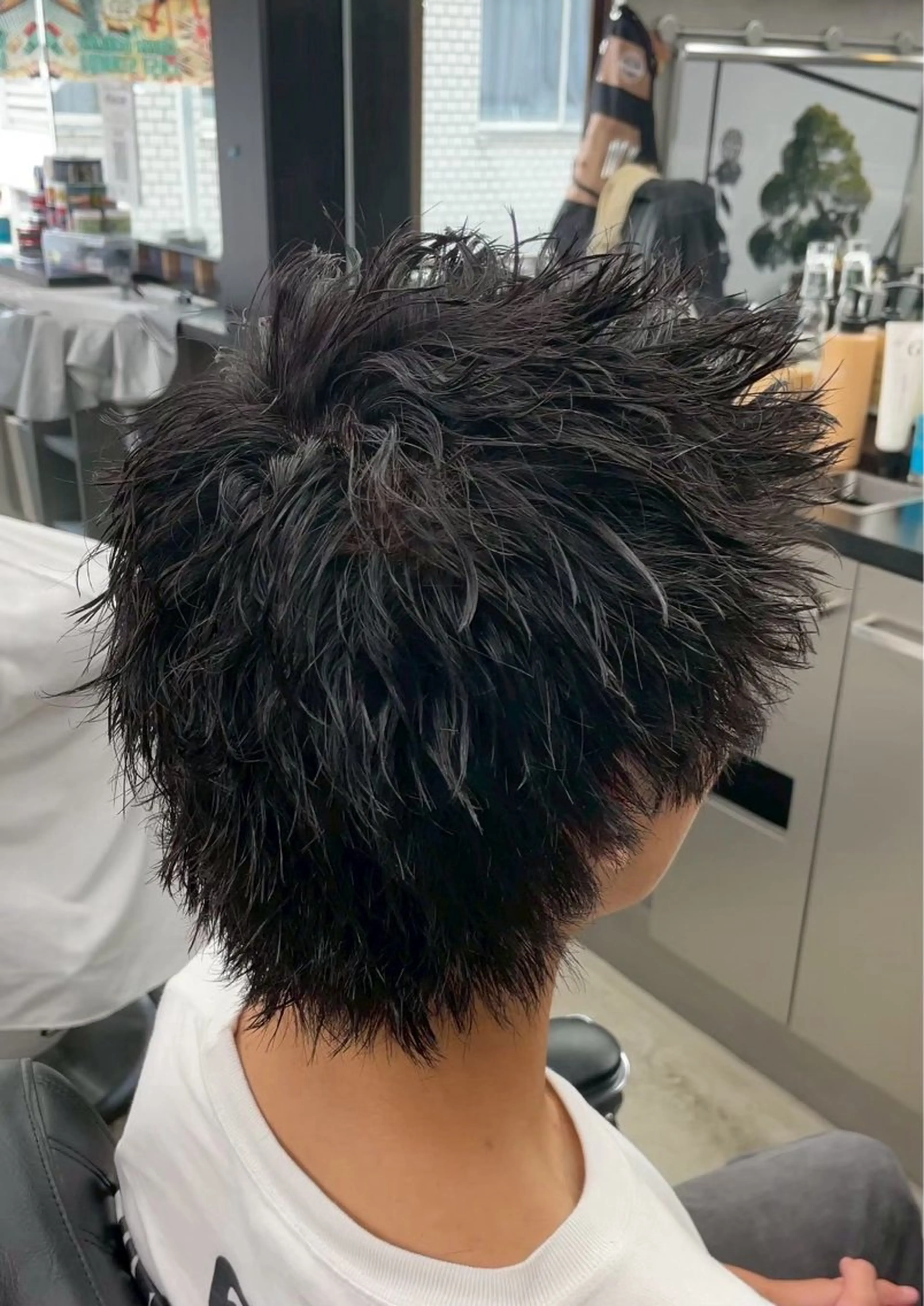 (襟足ありスタイル)カット+シャンプー+セットの写真