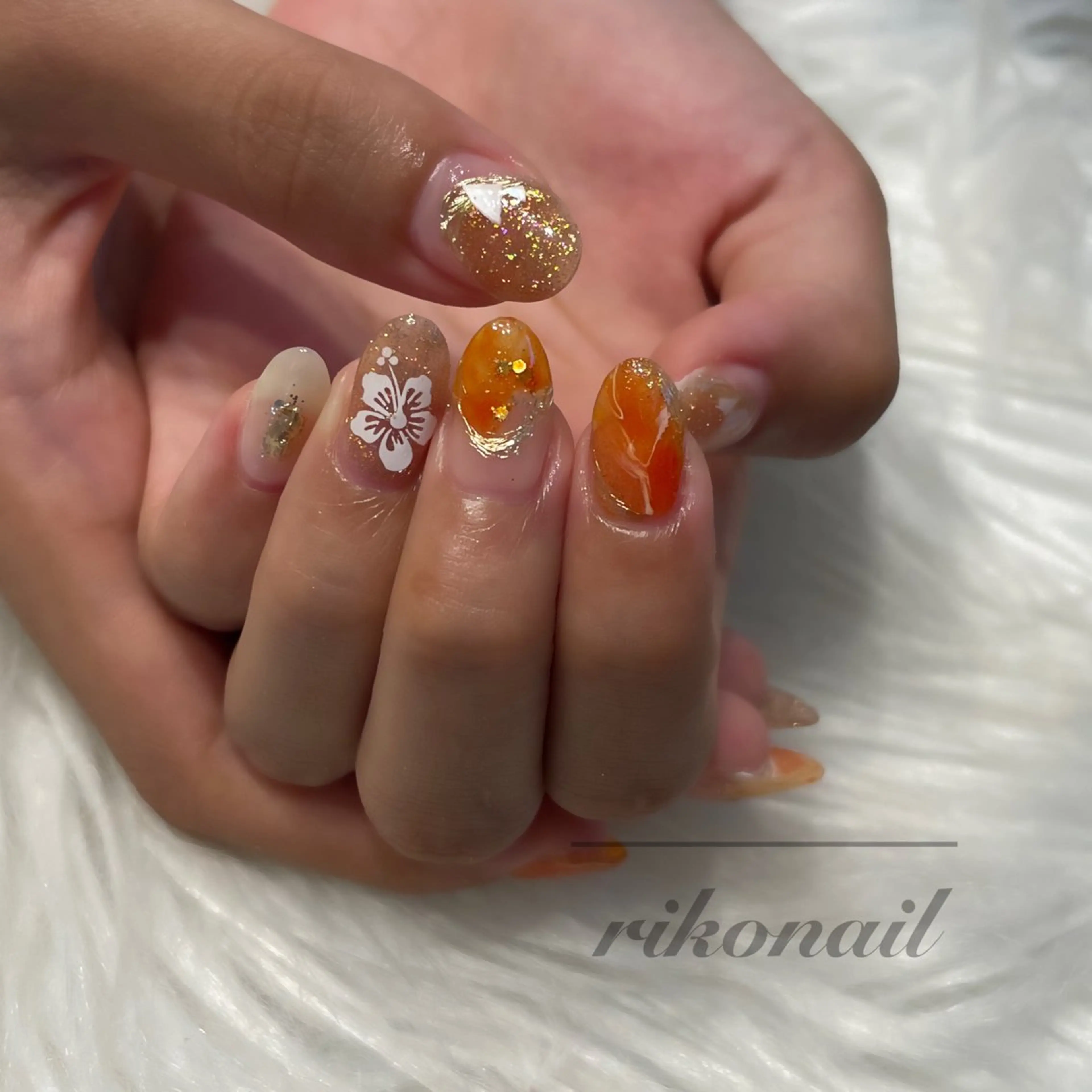 ネイル ハンドネイル riko nailのネイルデザイン
