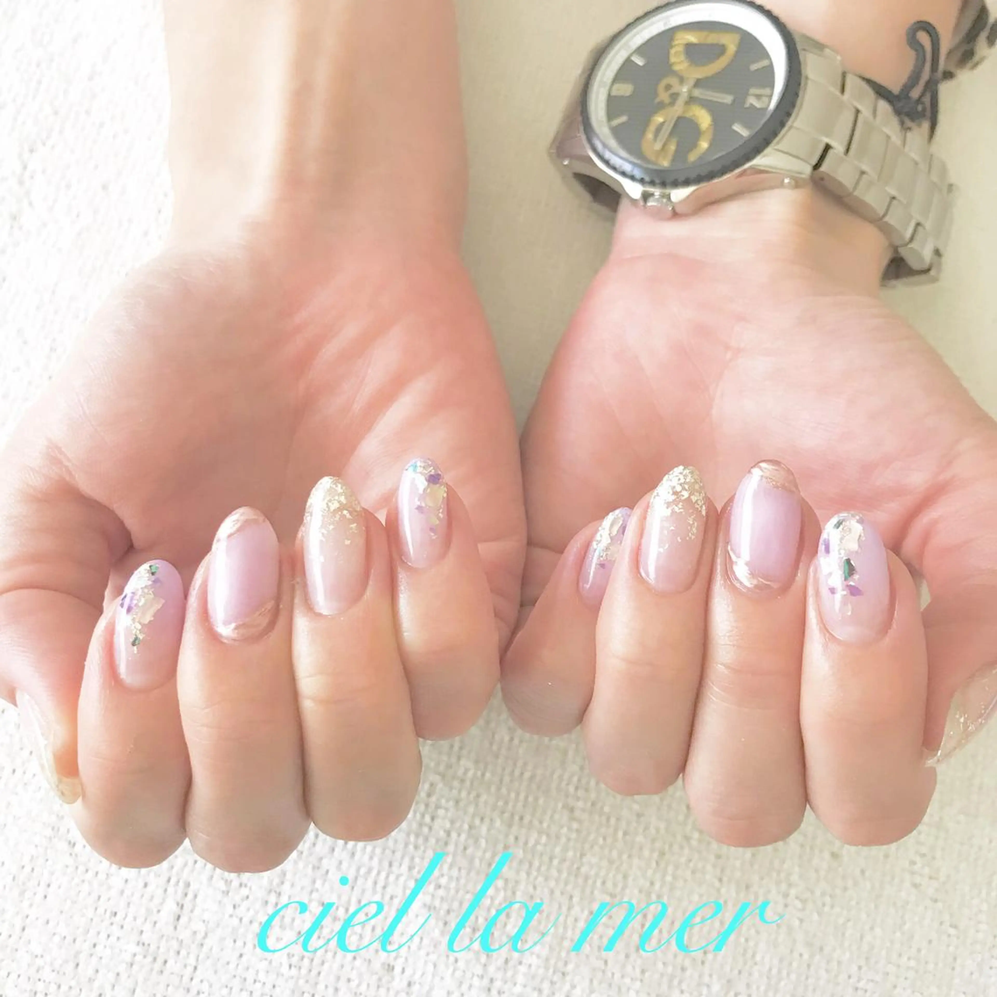 ネイル ハンドネイル フットネイル ciel la merのネイルデザイン