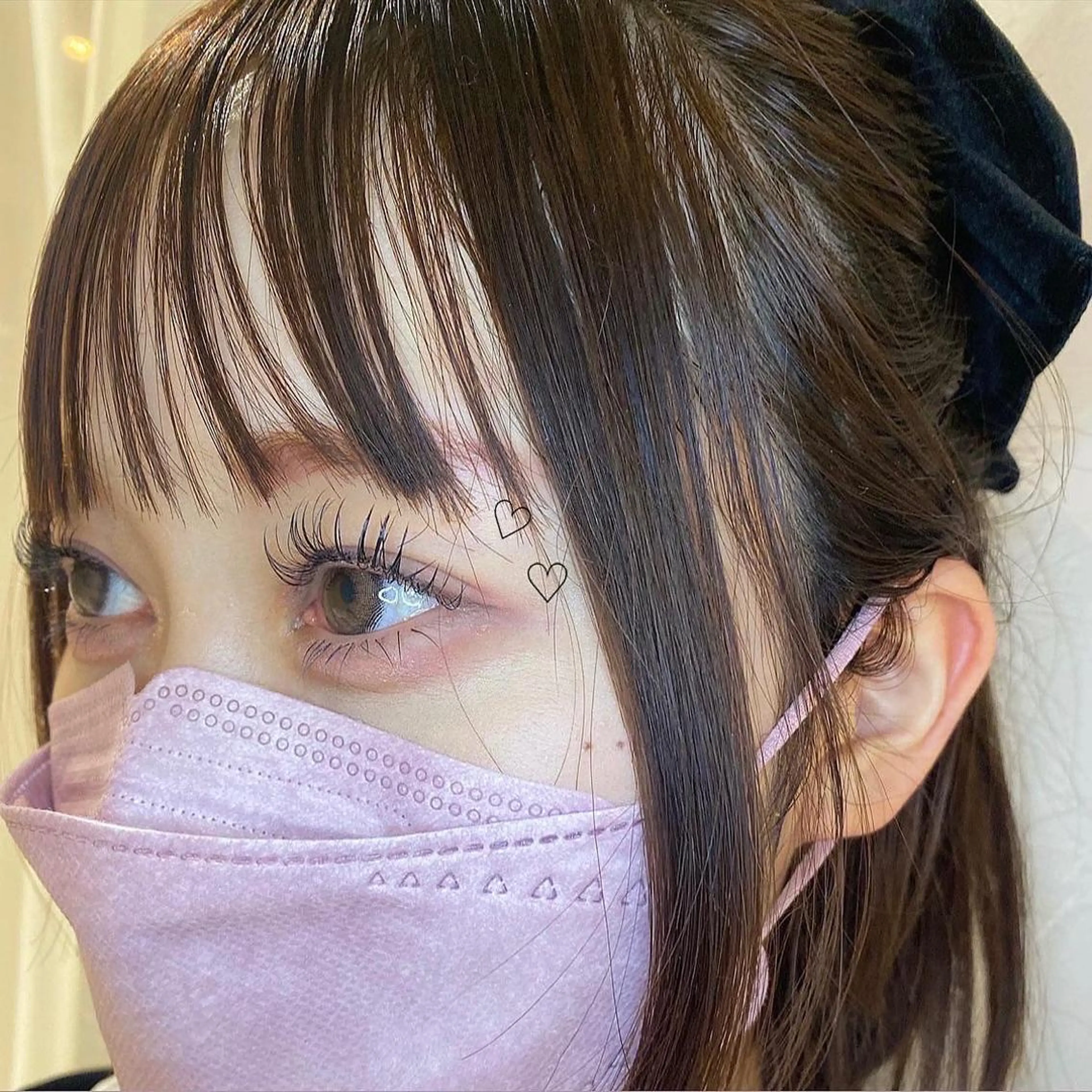 マツエク・マツパ 付け放題 PLATINUM   DOLL【プラチナムドール】所属・ひろこ eyelist🎀のマツエク・マツパデザイン