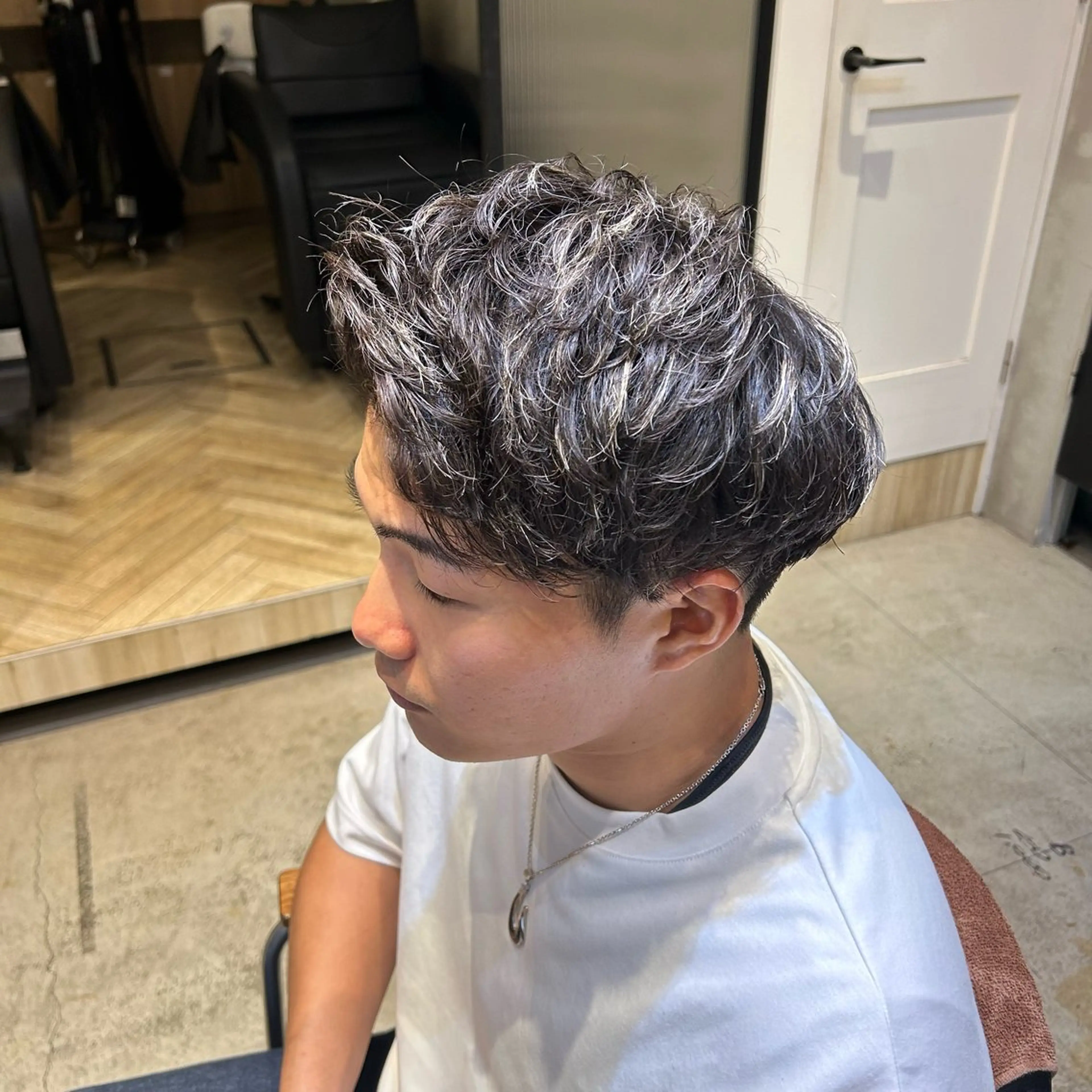 パーマ メンズ メンズパーマ MOMO 🎀のヘアスタイル