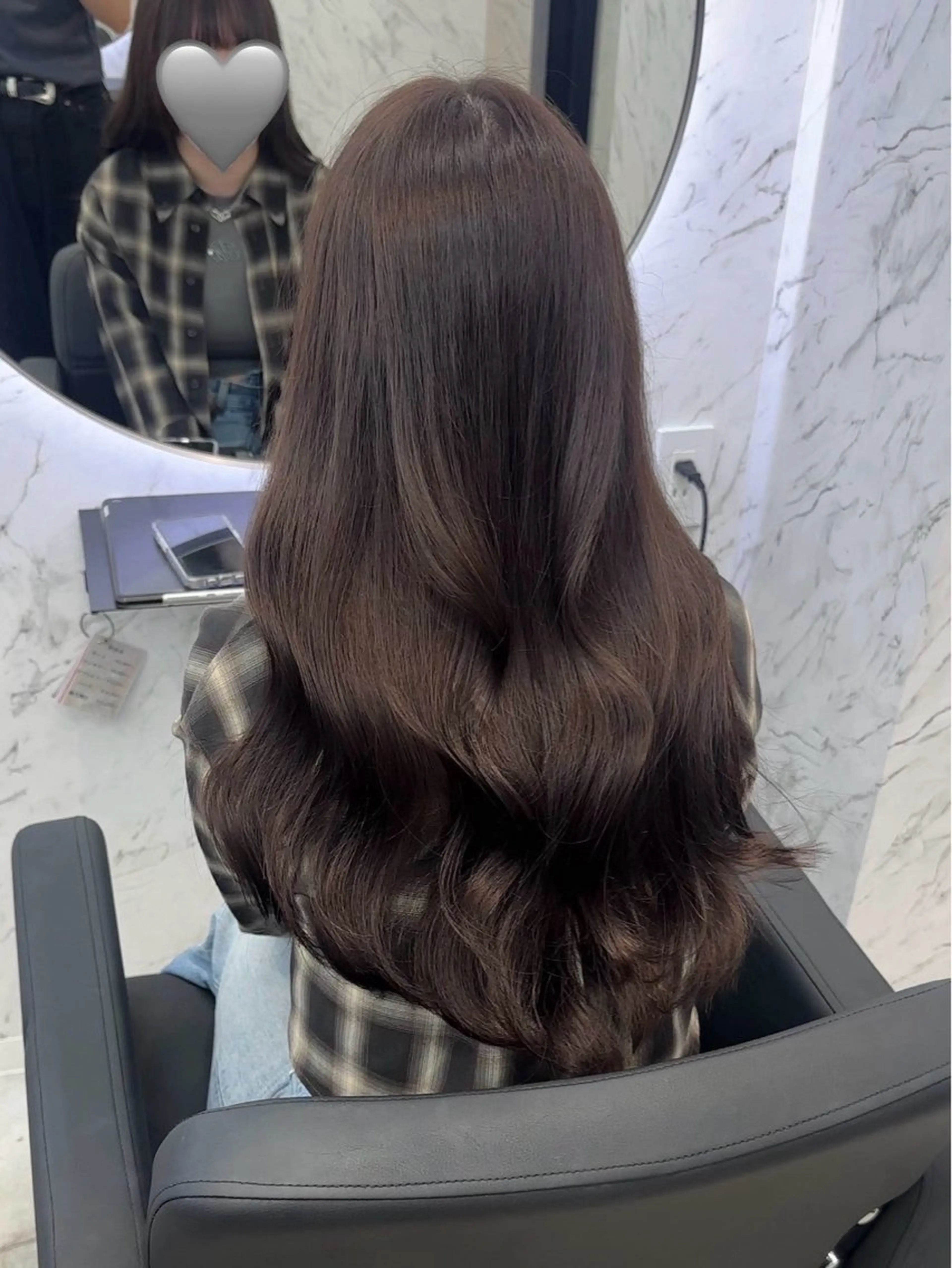 ロング カラー ベージュカラー 透明感カラー 韓国艶カラー 🇰🇷💎MIUのヘアスタイル