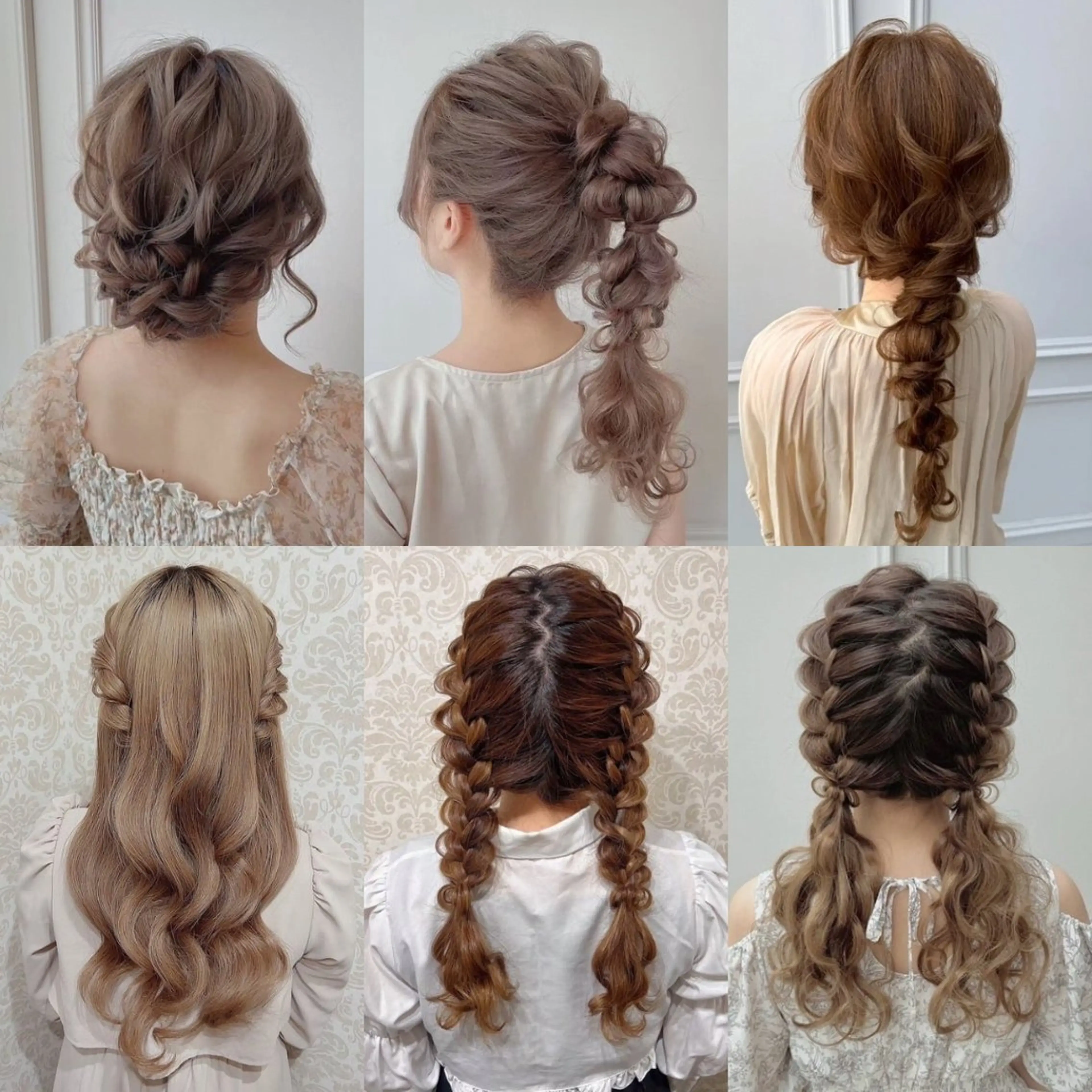 🎀【口コミ必須・新規限定】イベントや女子会に✨選べる6デザインヘア🎀の写真