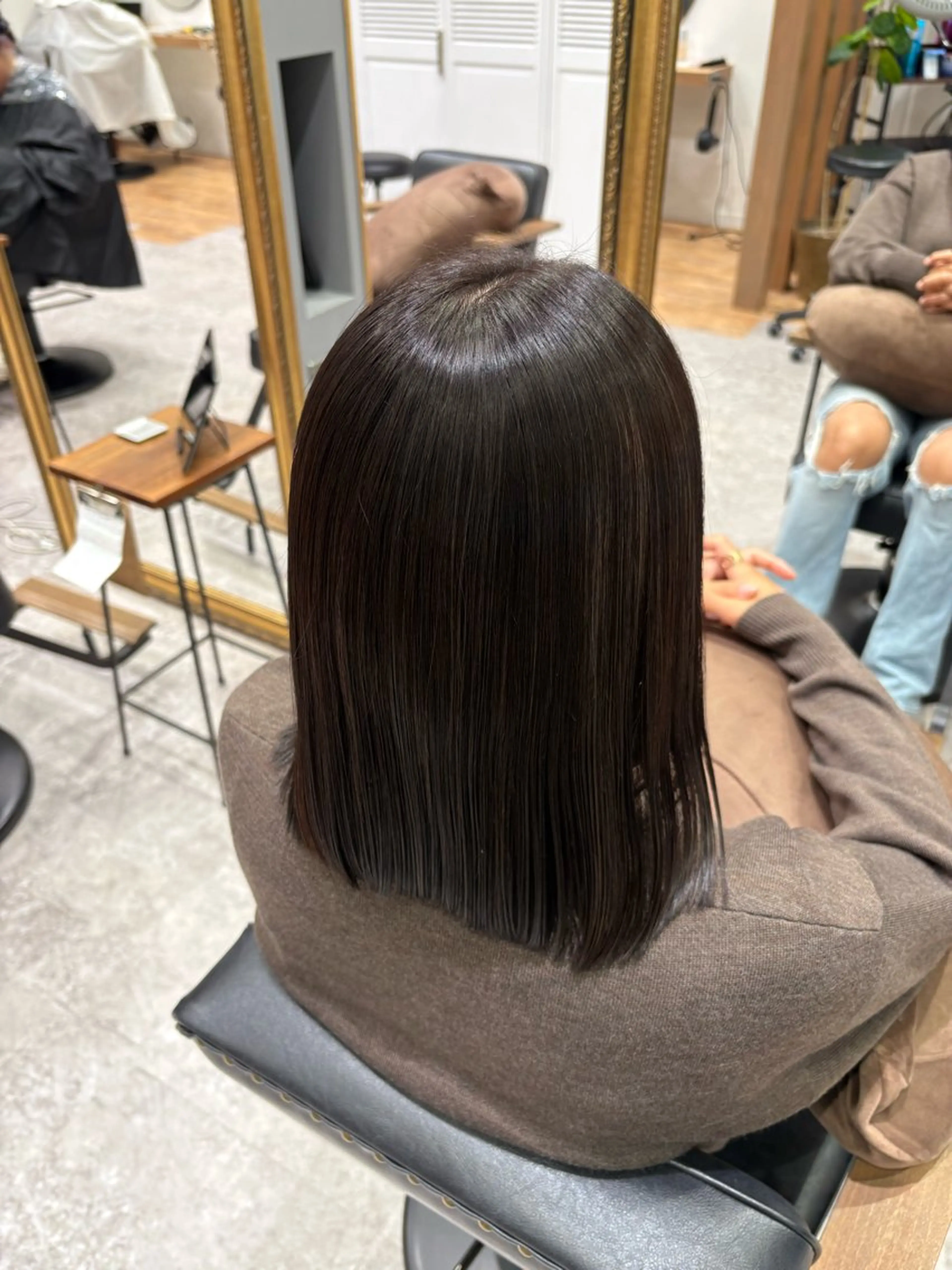 カラー ヘアカラー トリートメント 透明感カラー/ダブル カラー/MAI🎀のヘアスタイル