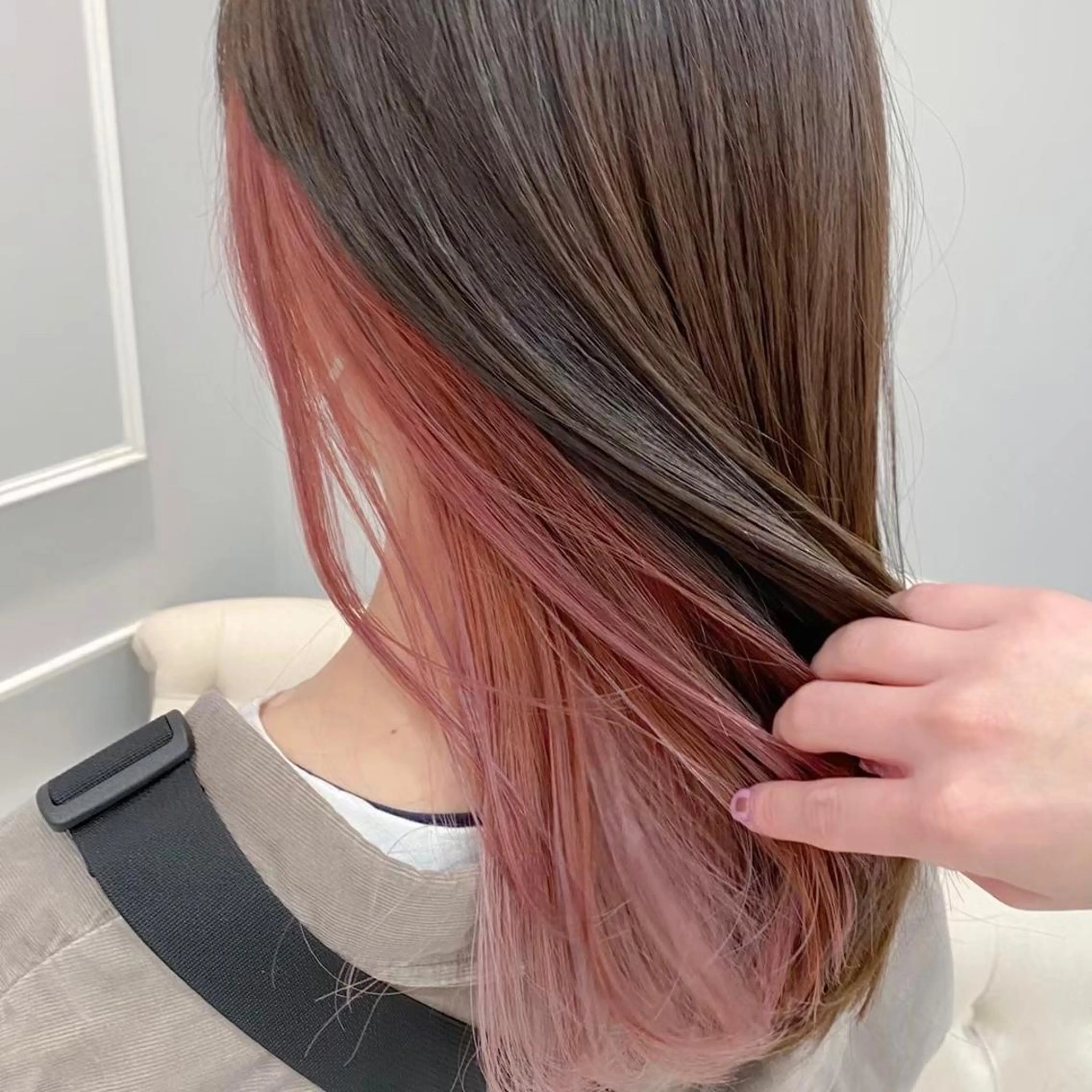 ミディアム カラー 🍎ハイトーンカラー /MANA🍎のヘアスタイル