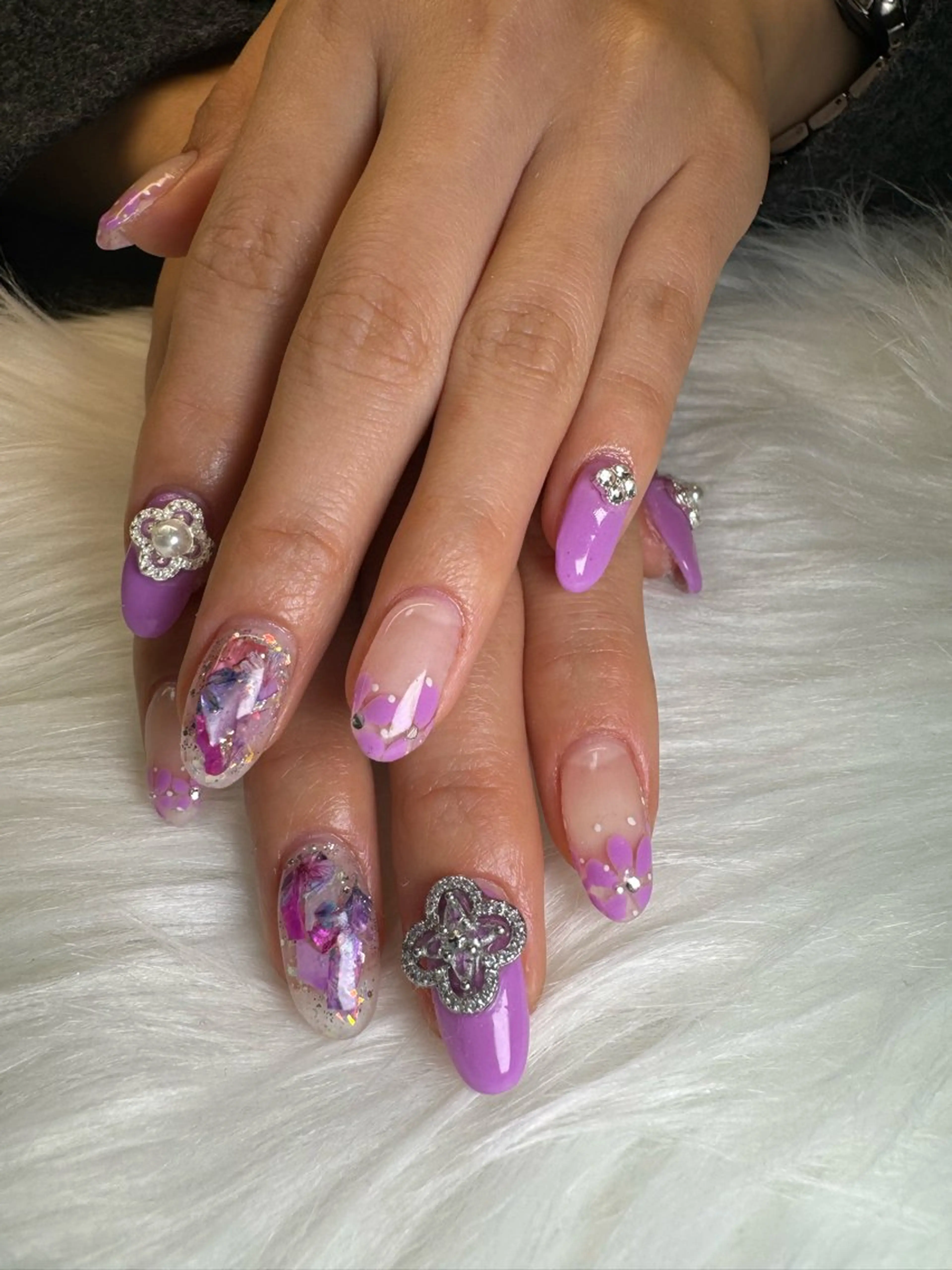 ネイル ハンドネイル YOUTH nails waxing所属・YOUTH natsumiのネイルデザイン