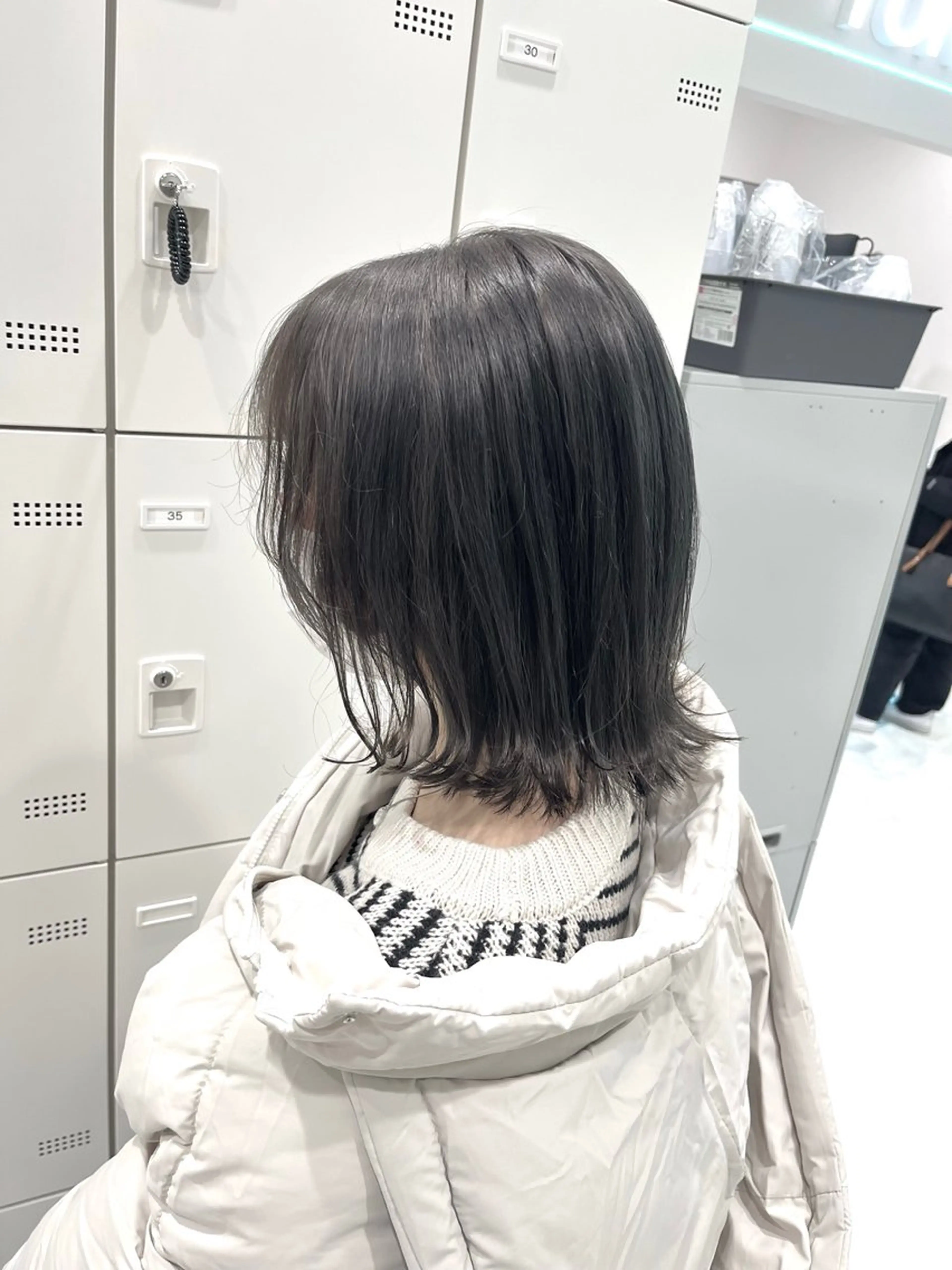 カラー ヘアカラー トリートメント 似合わせ💗透け感 💗ブリーチなし💗のヘアスタイル