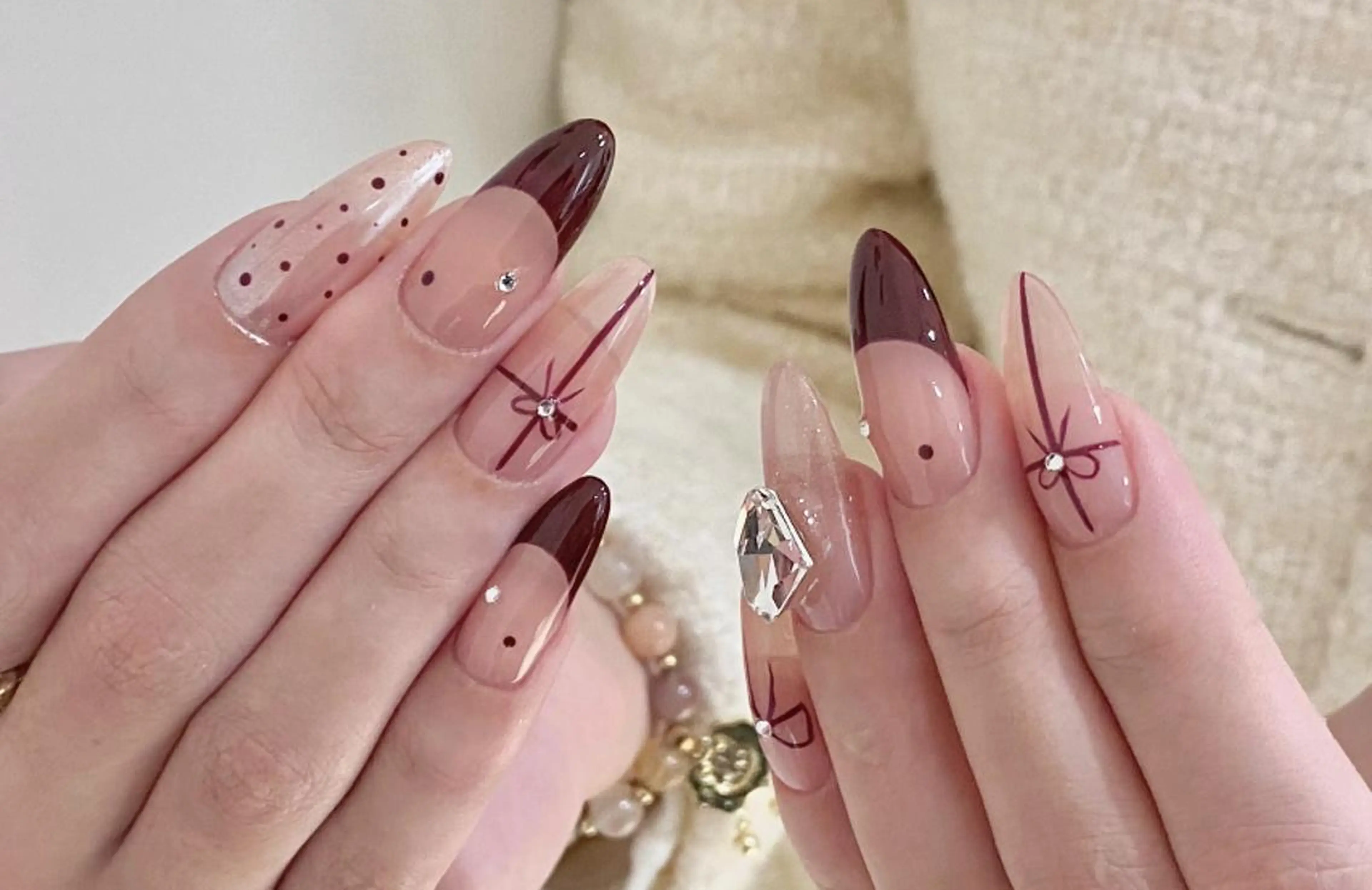 ネイル ハンドネイル By moonネイル 🌷ワンホン/韓国風のネイルデザイン