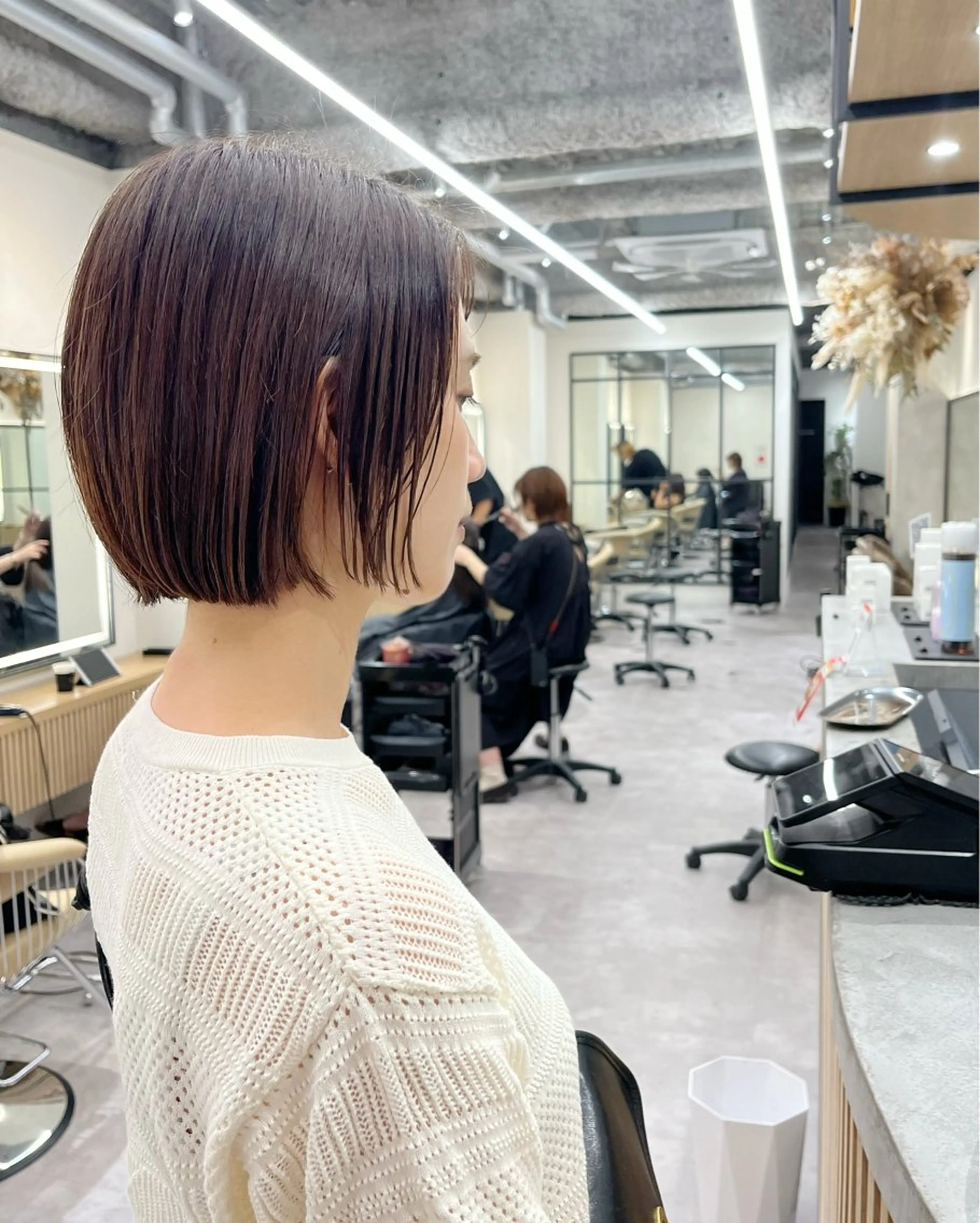 ショート カラー 浦和Lond 山本賢人のヘアスタイル