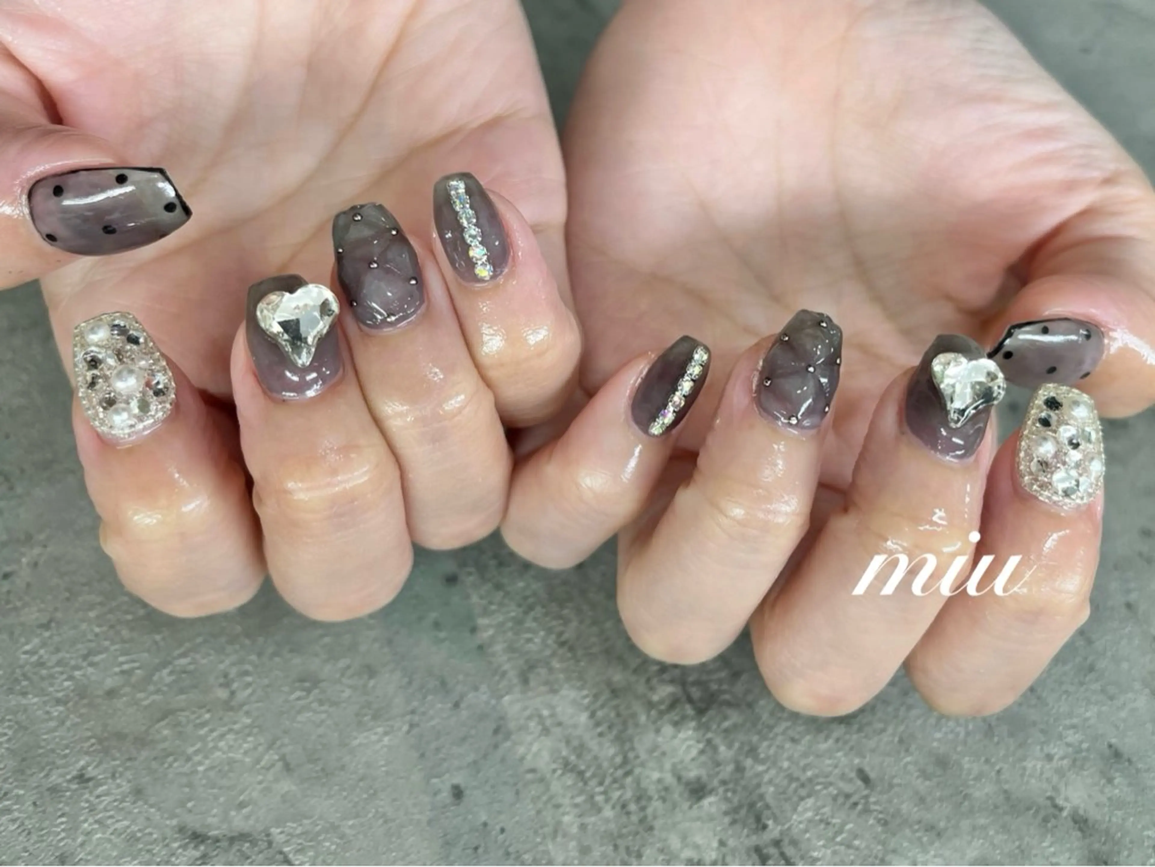 ネイル ハンドネイル miu nail 🐾Mihoのネイルデザイン