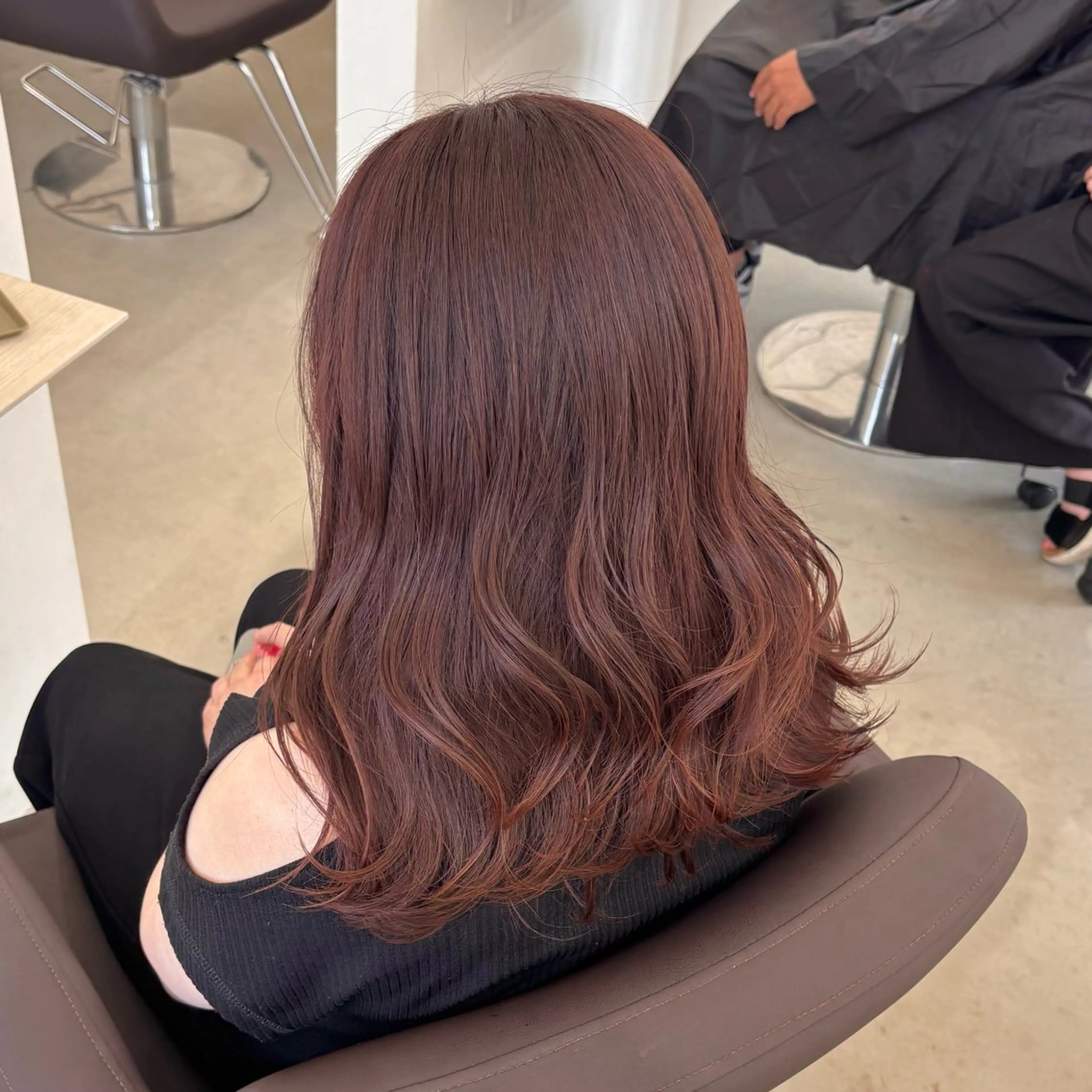ミディアム Nn-ｴﾇ- aikoのヘアスタイル