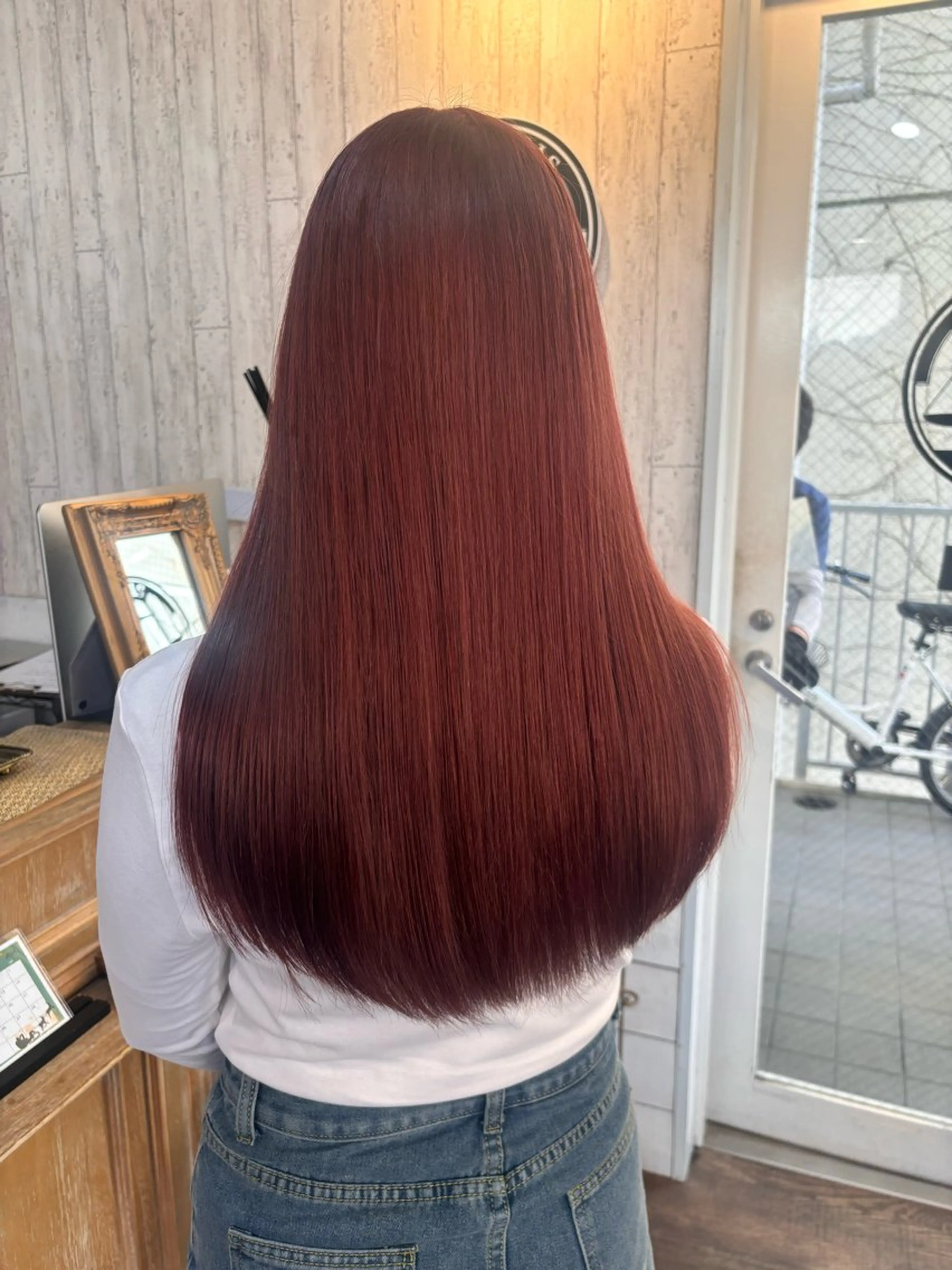 ロング ブリーチなし透明感 カラー✳︎ayaneのヘアスタイル