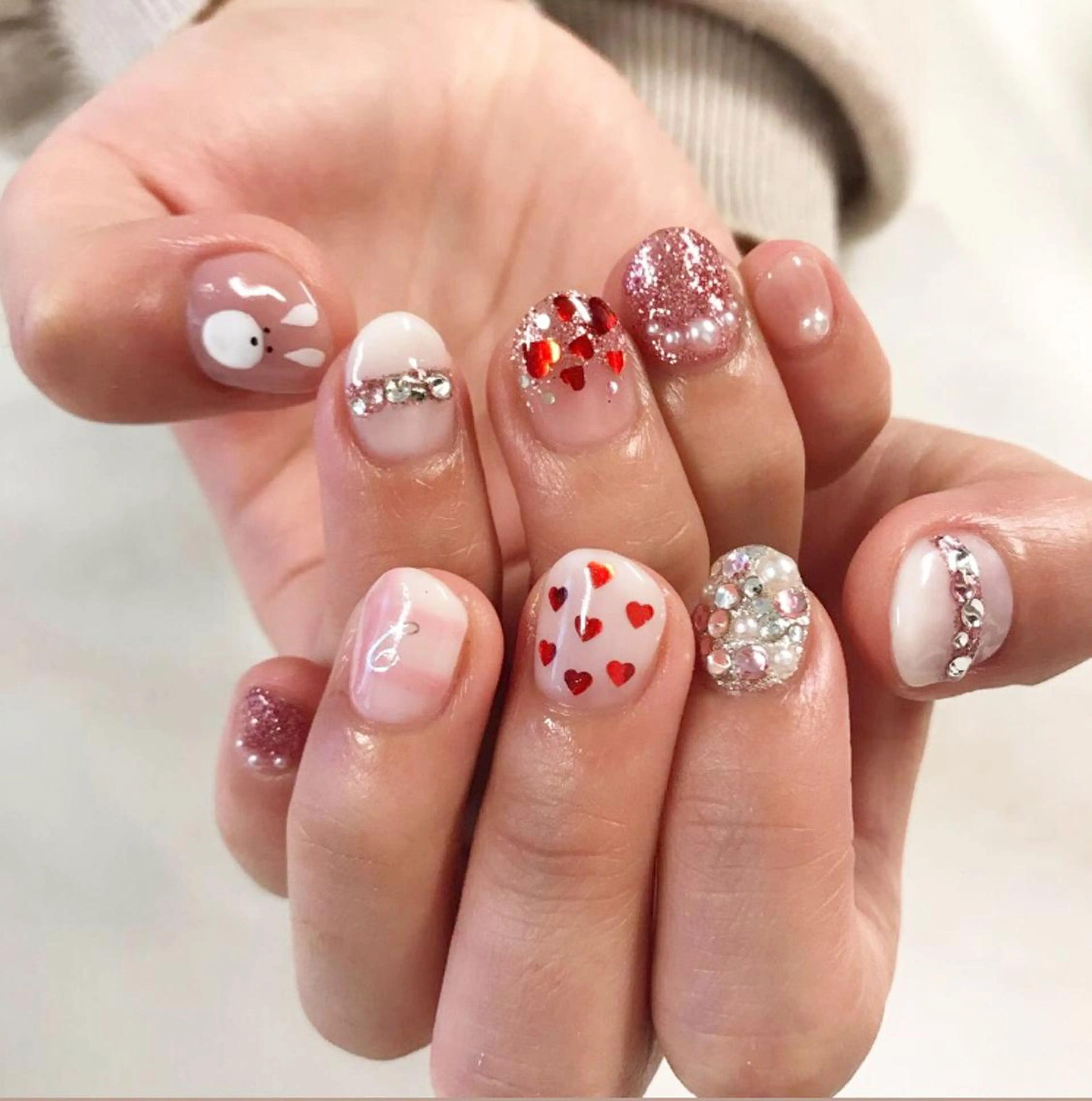 ネイル ジェルネイル SHINE NAILのネイルデザイン