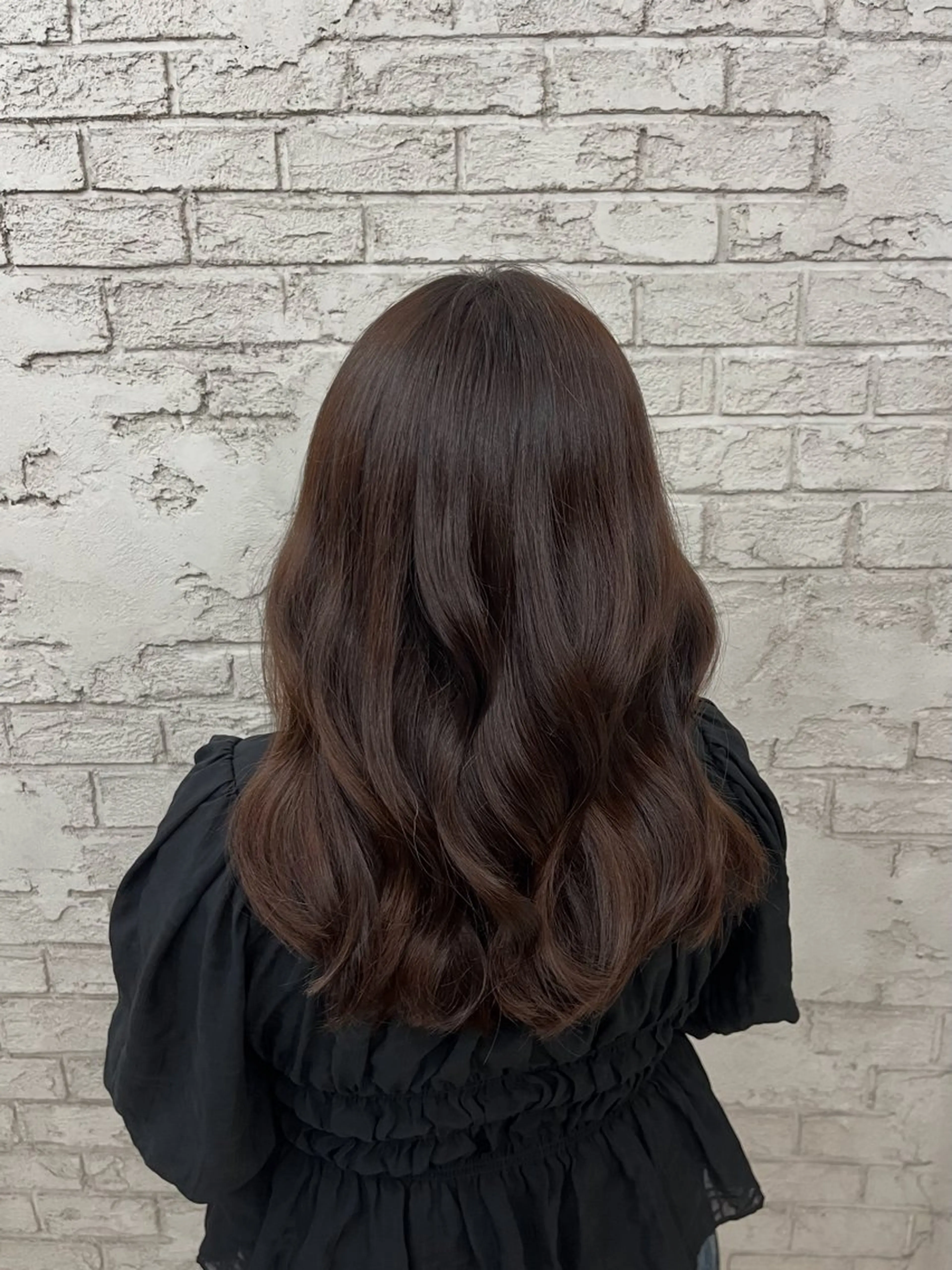セミロング カラー カラー縮毛✨🦋 TOMOKO🦋✨のヘアスタイル