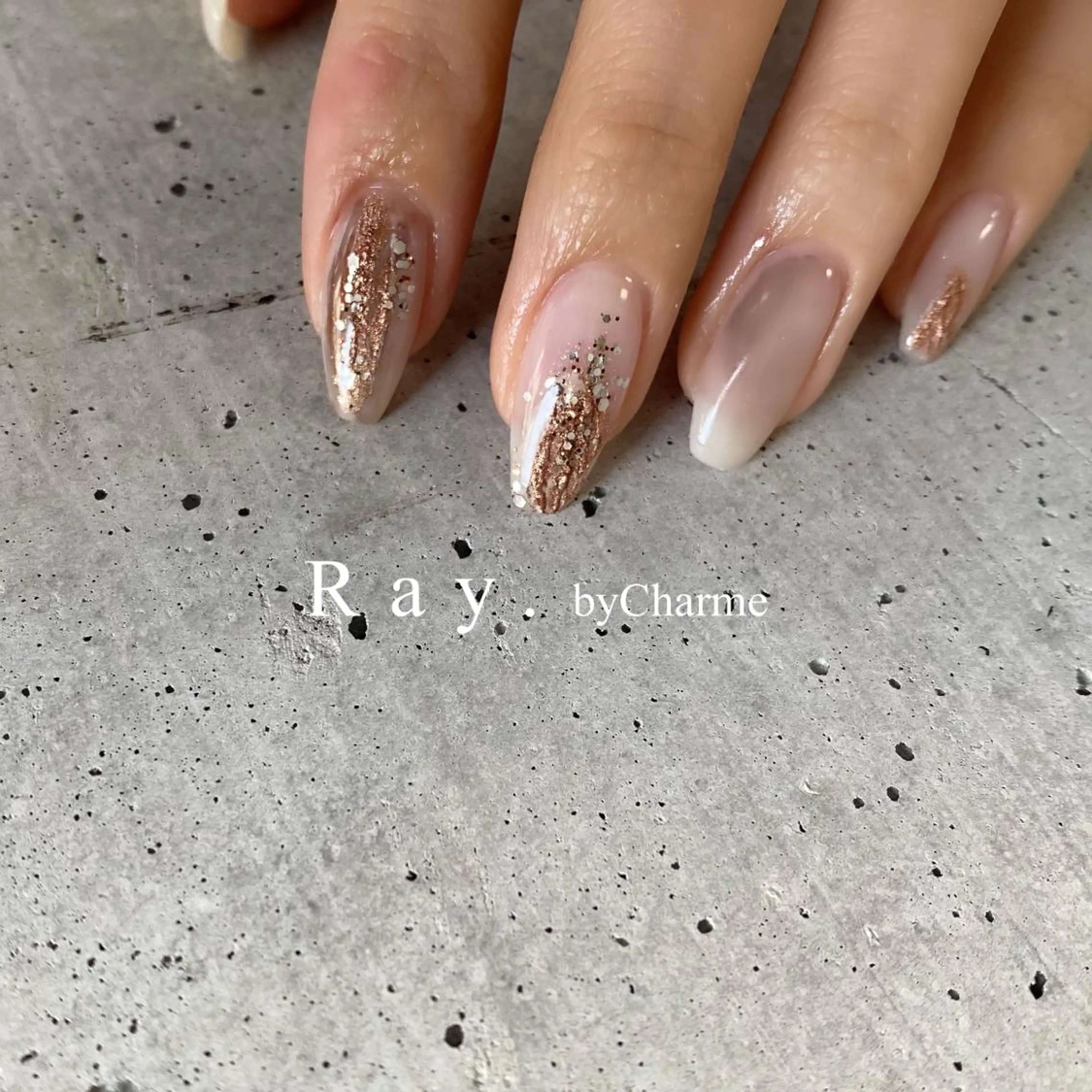 ネイル Ray. /綺麗目ニュアンスのネイルデザイン