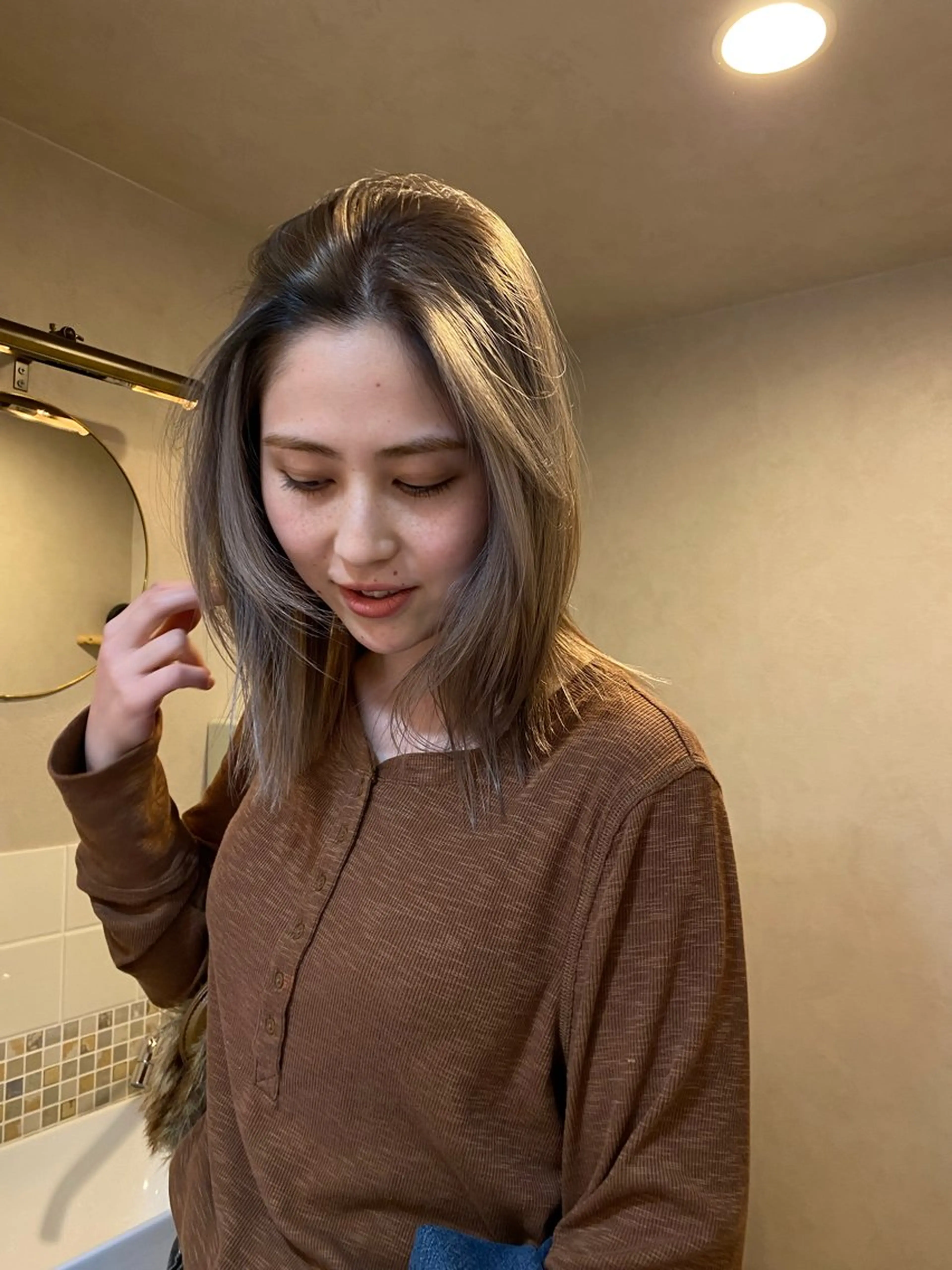 カラー iroha/ n.w.h🎀のヘアスタイル