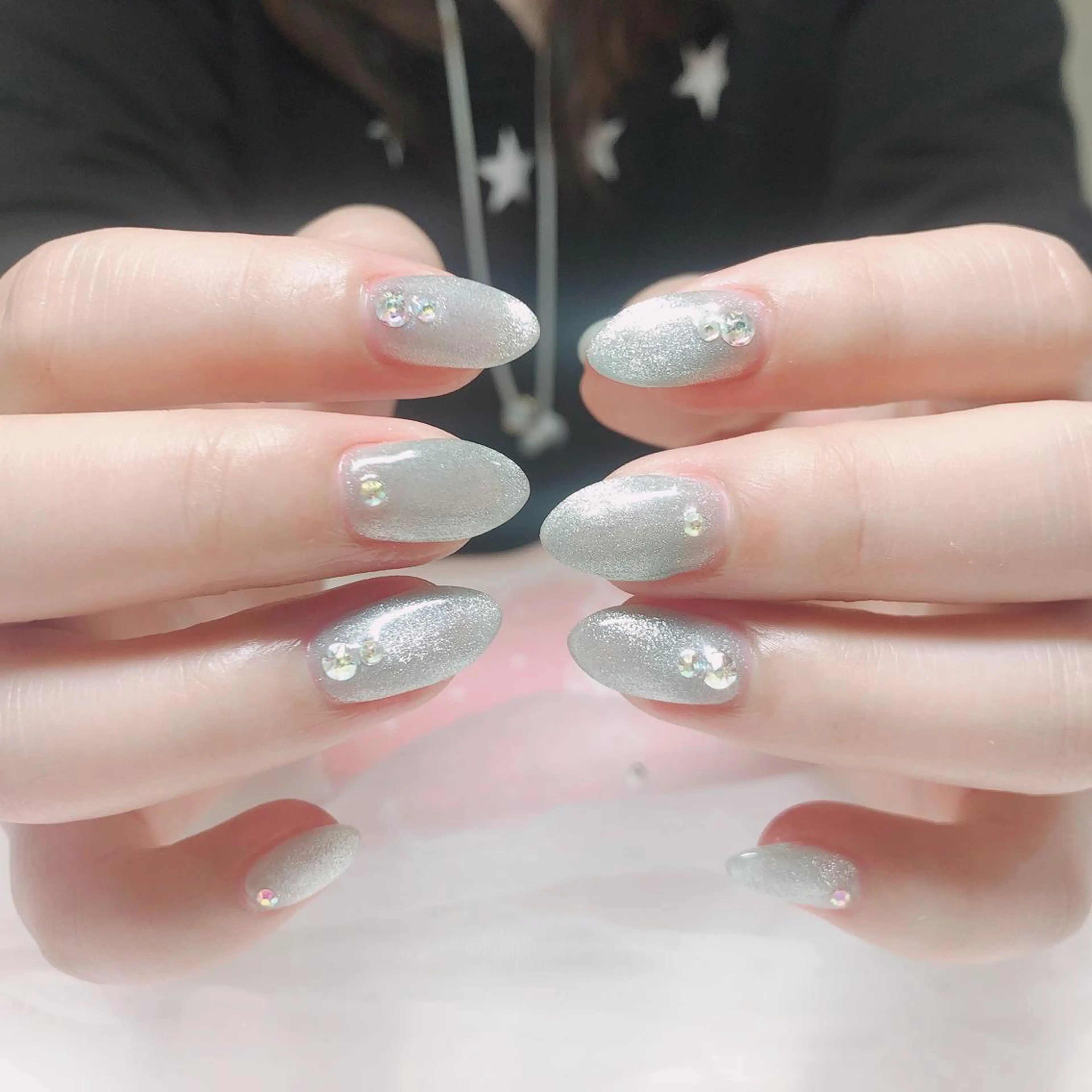 ネイル ✨Serenity ワンホンネイルのネイルデザイン