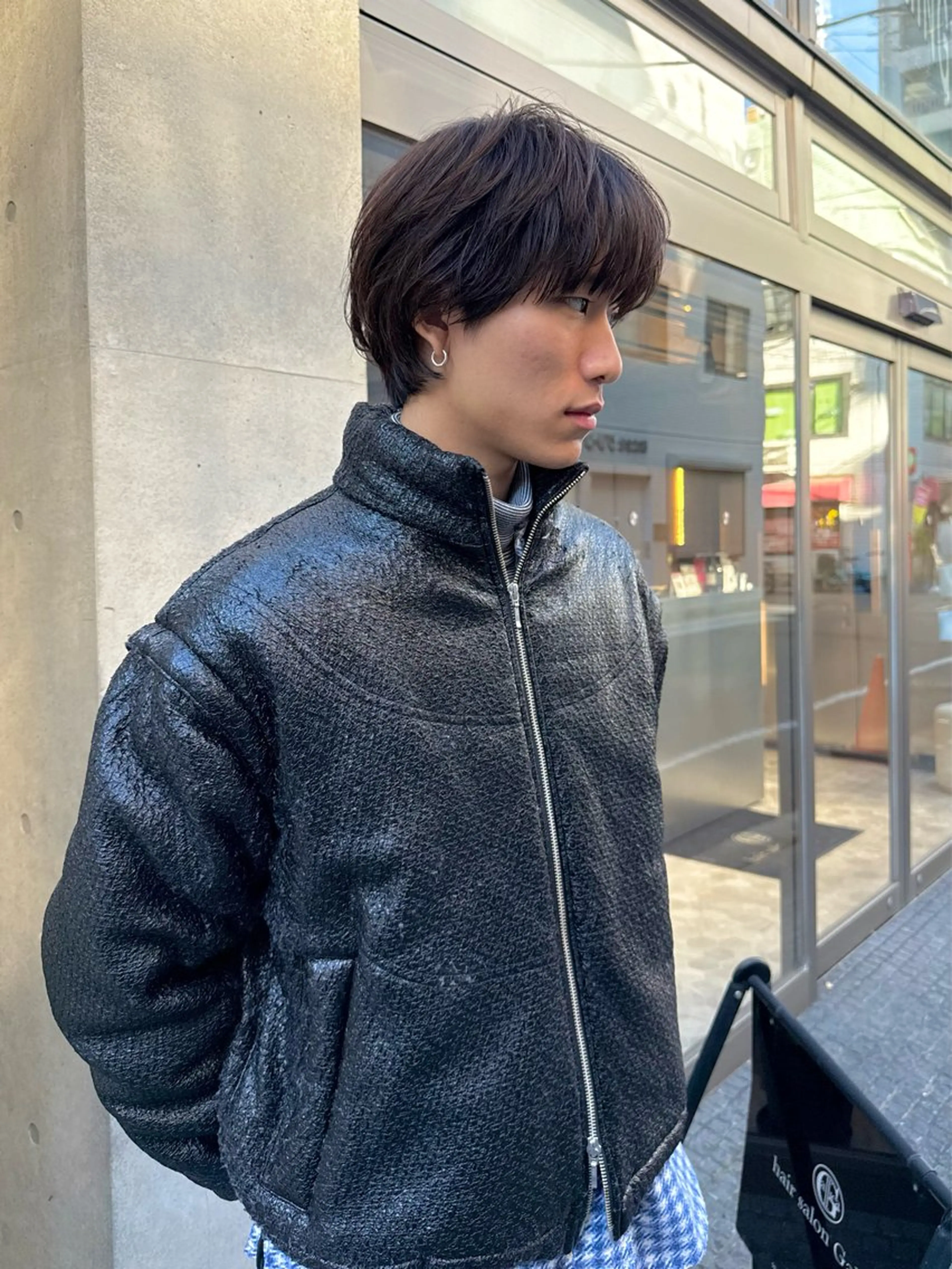 ショート カット パーマ パーマ/レイヤー /店長/YURAのヘアスタイル