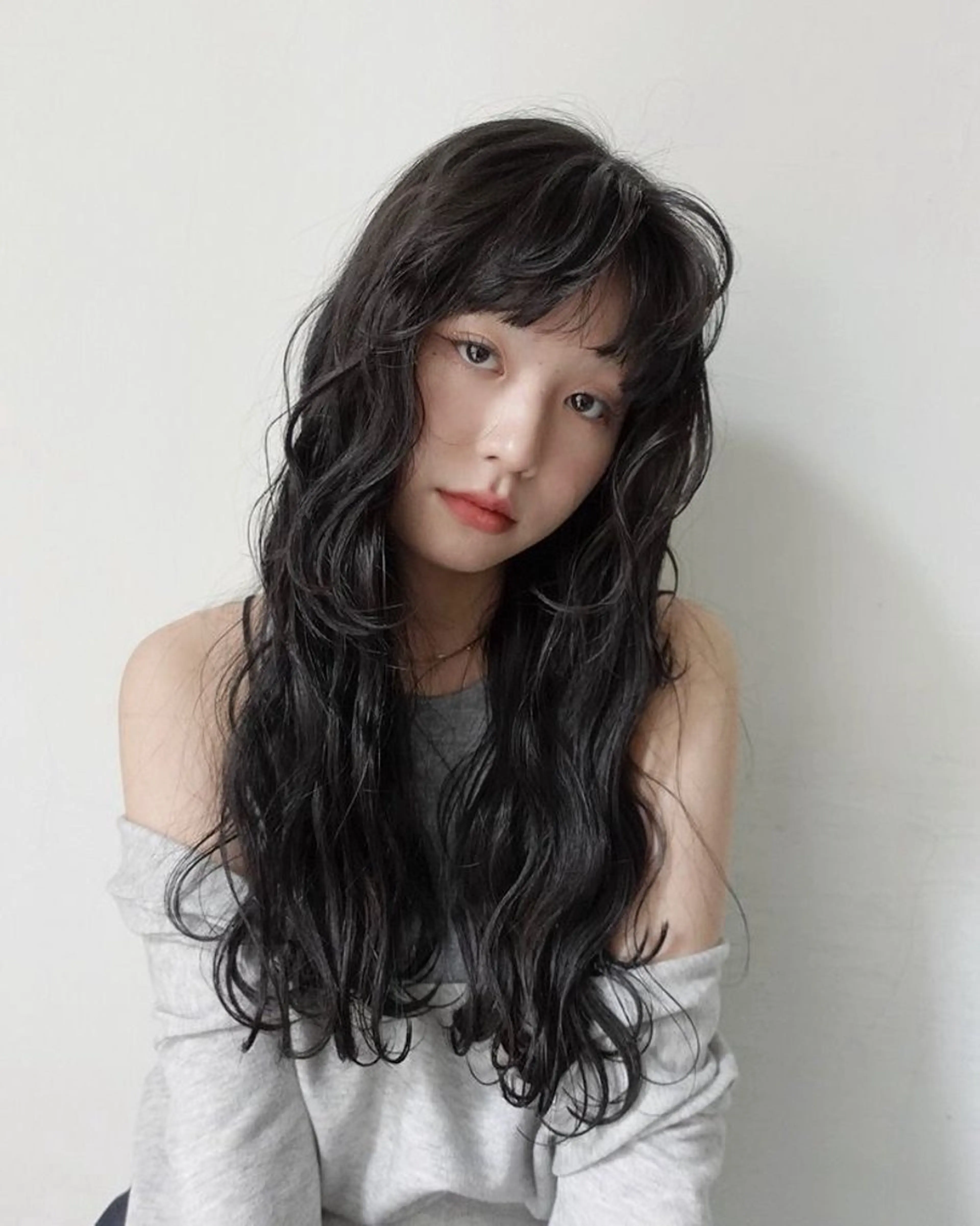 ロング パーマ hair&make putti所属・田村 佳詩乃のヘアスタイル