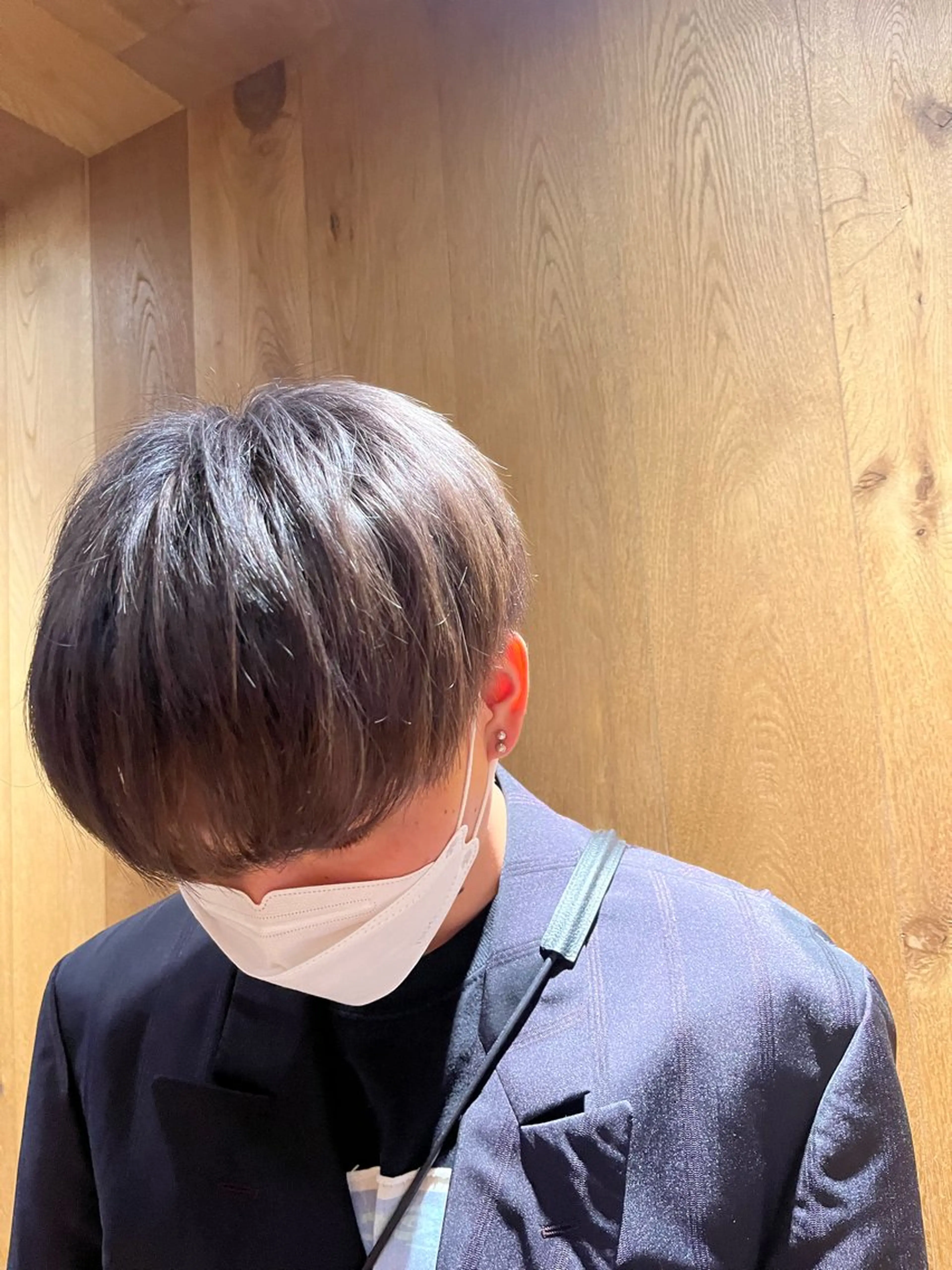 ショート カラー メンズ メンズブリーチ ブリーチ 透明感カラー ヘアカラー カット/パーマモデル 募集🩵　yukaのヘアスタイル