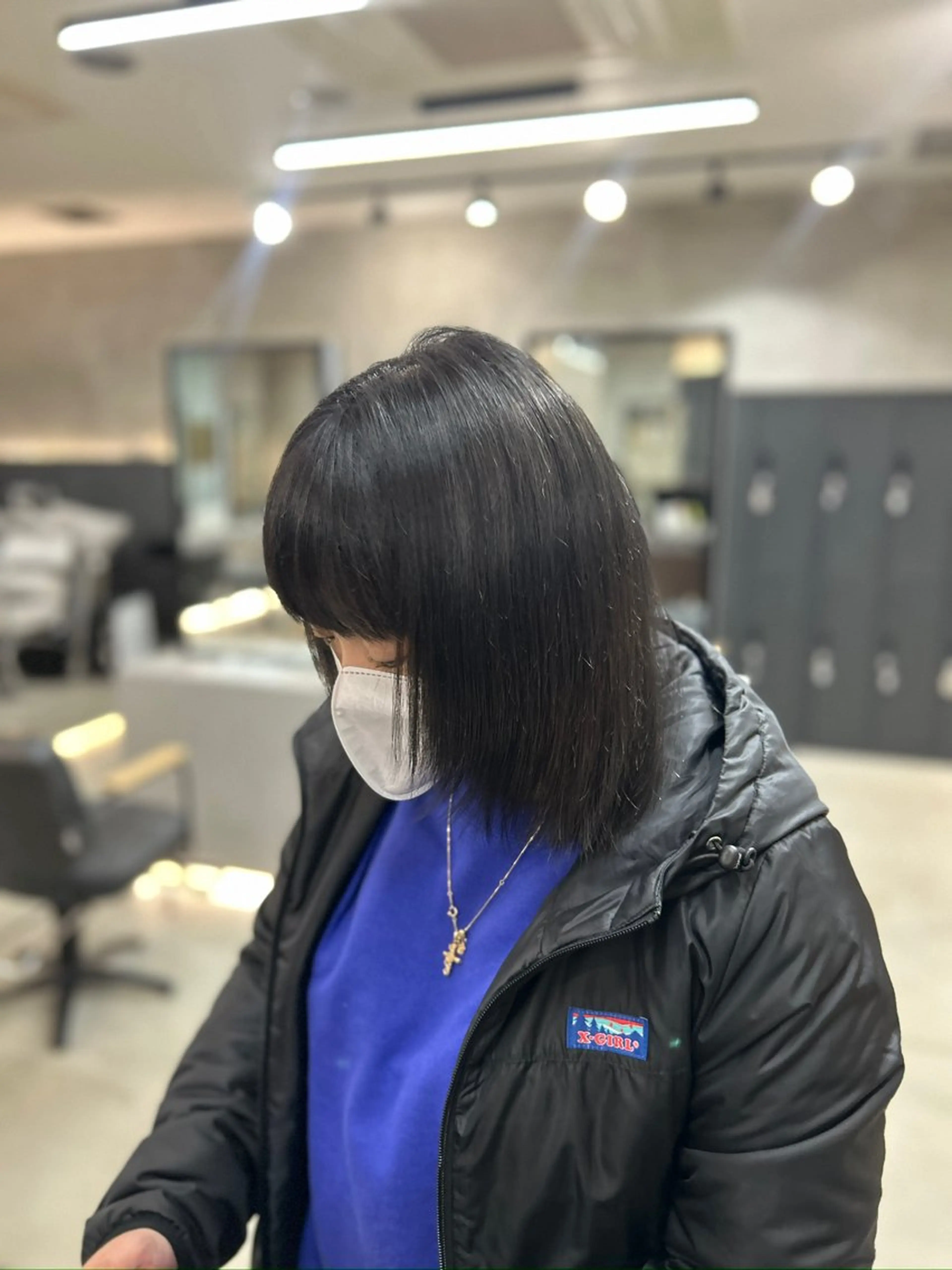 💫モデル価格【 暗髪ワンカラー🖤ᩚ】+ TR 《暗さと抜け感が欲しい方に》の写真