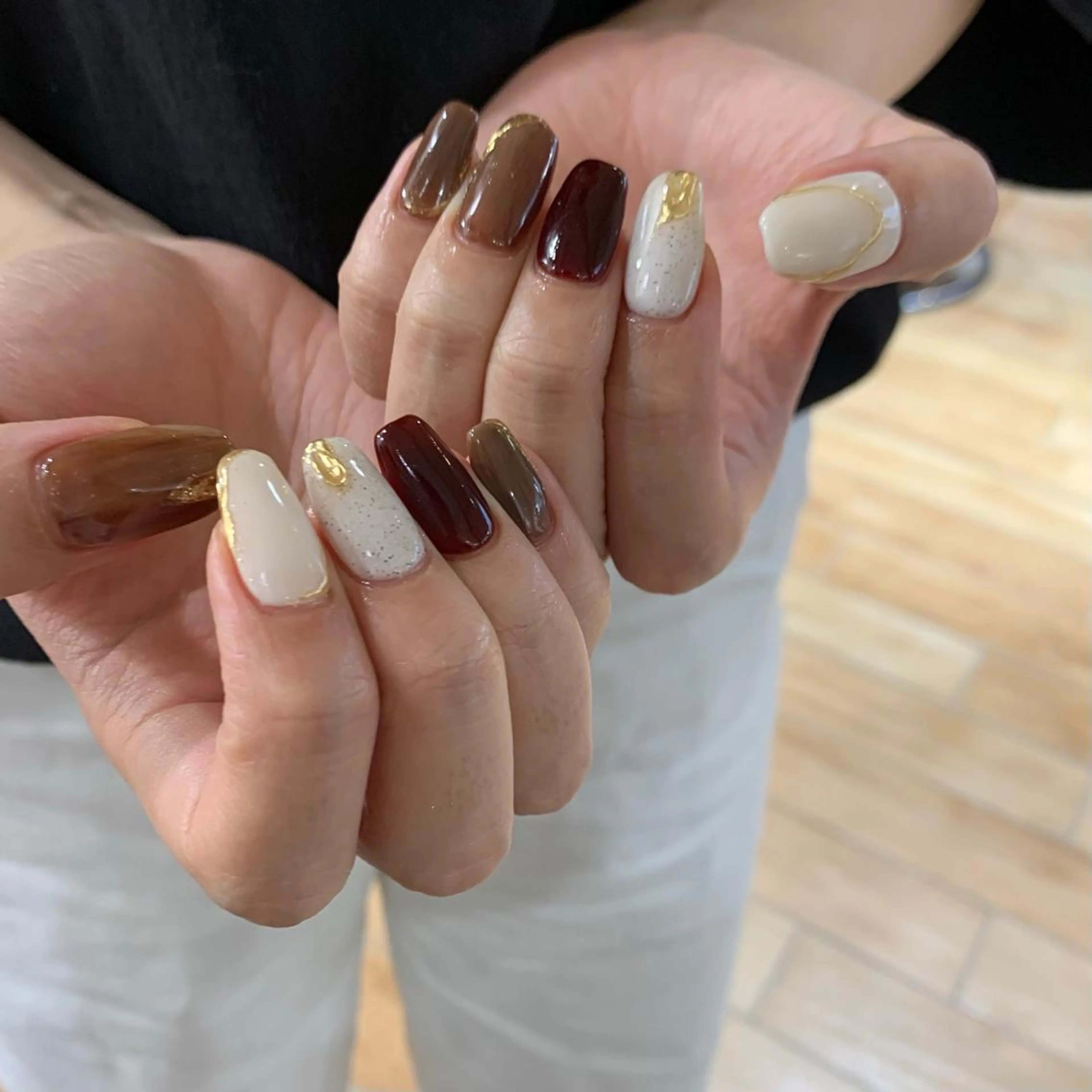 ネイル ハンドネイル 鈴木 まゆのネイルデザイン