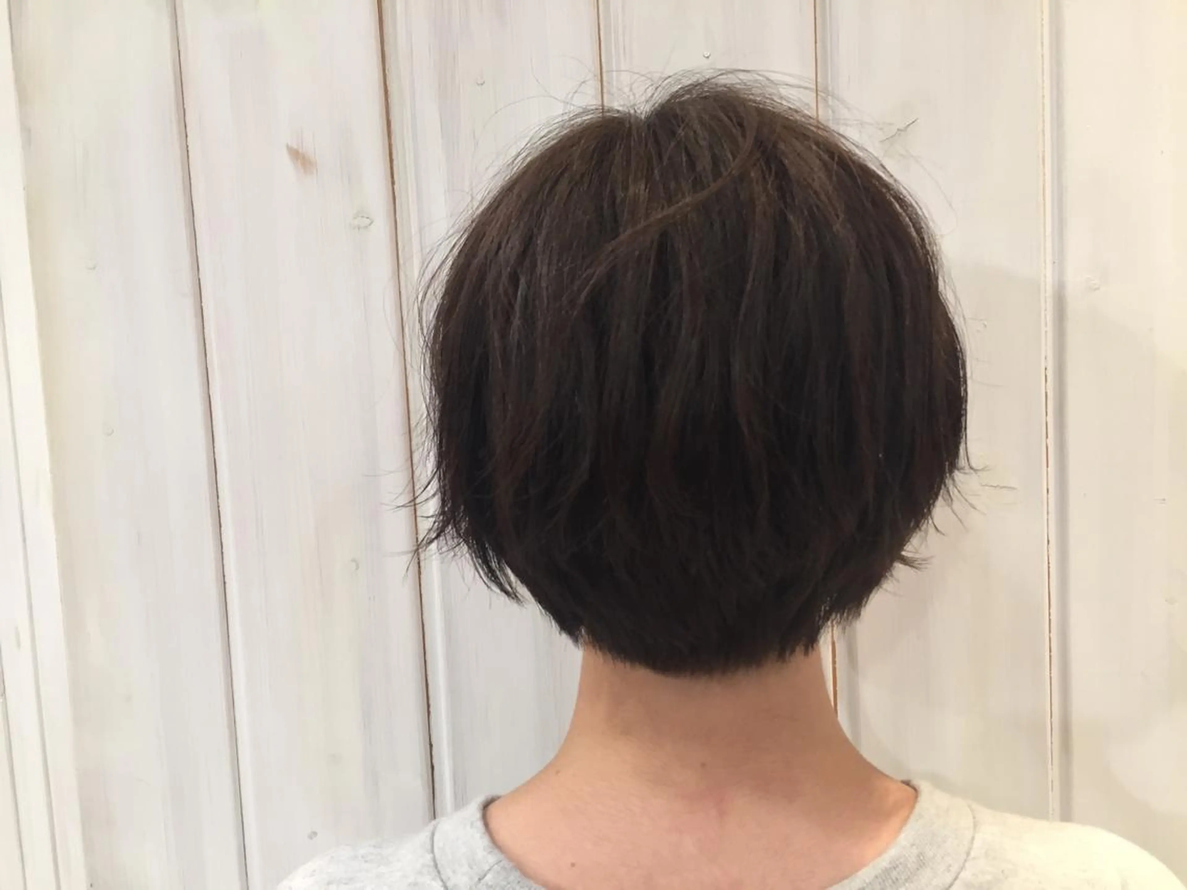 ショート ショートボブ ボブ ショートヘア GO TODAY SHAiRE SALON　下北沢店所属・冨永 志穂の眉毛・アイブロウイメージ