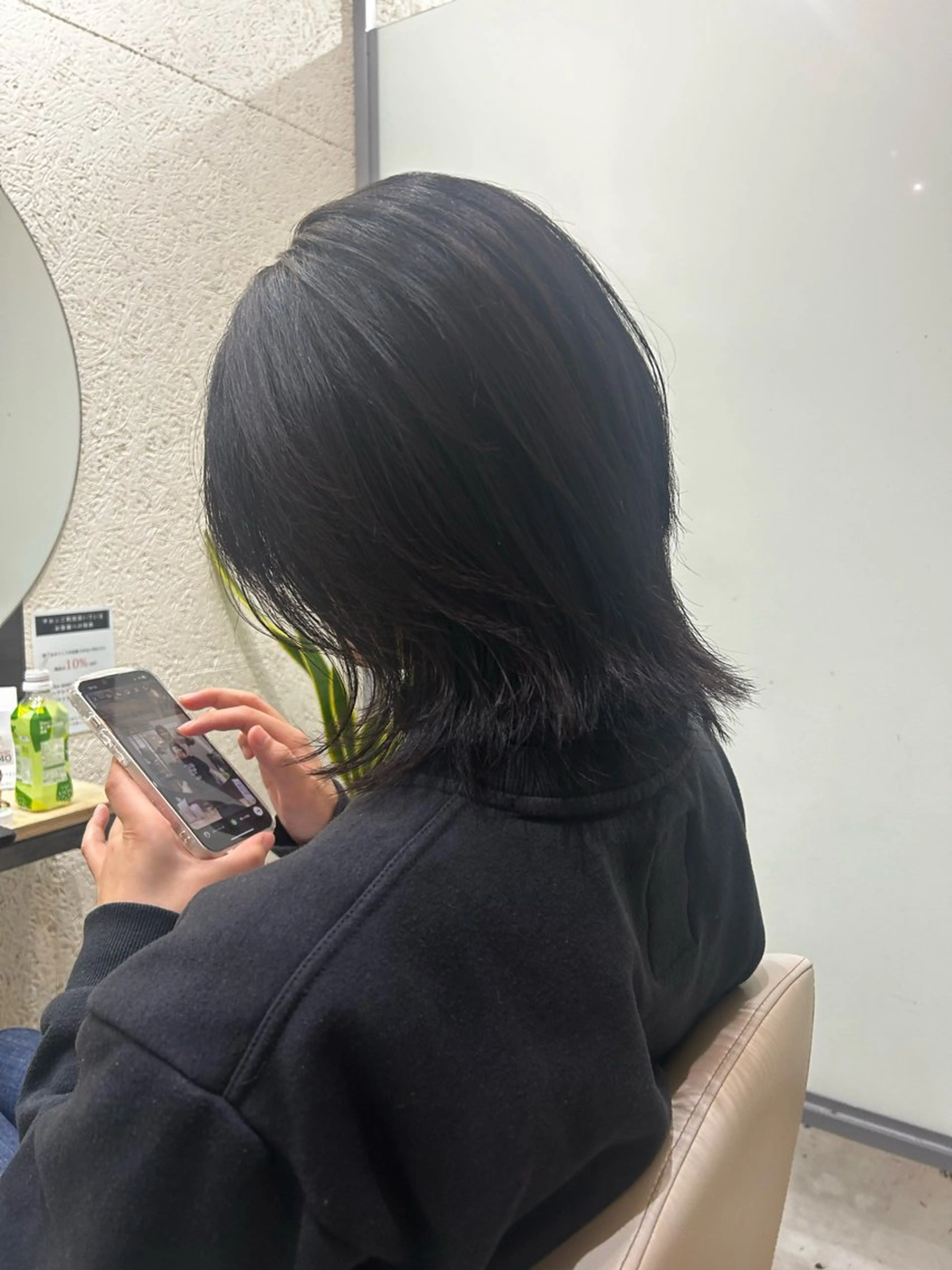 ミディアム レイヤーカット ウルフカット ウルフレイヤー SHINDO MIYUのヘアスタイル