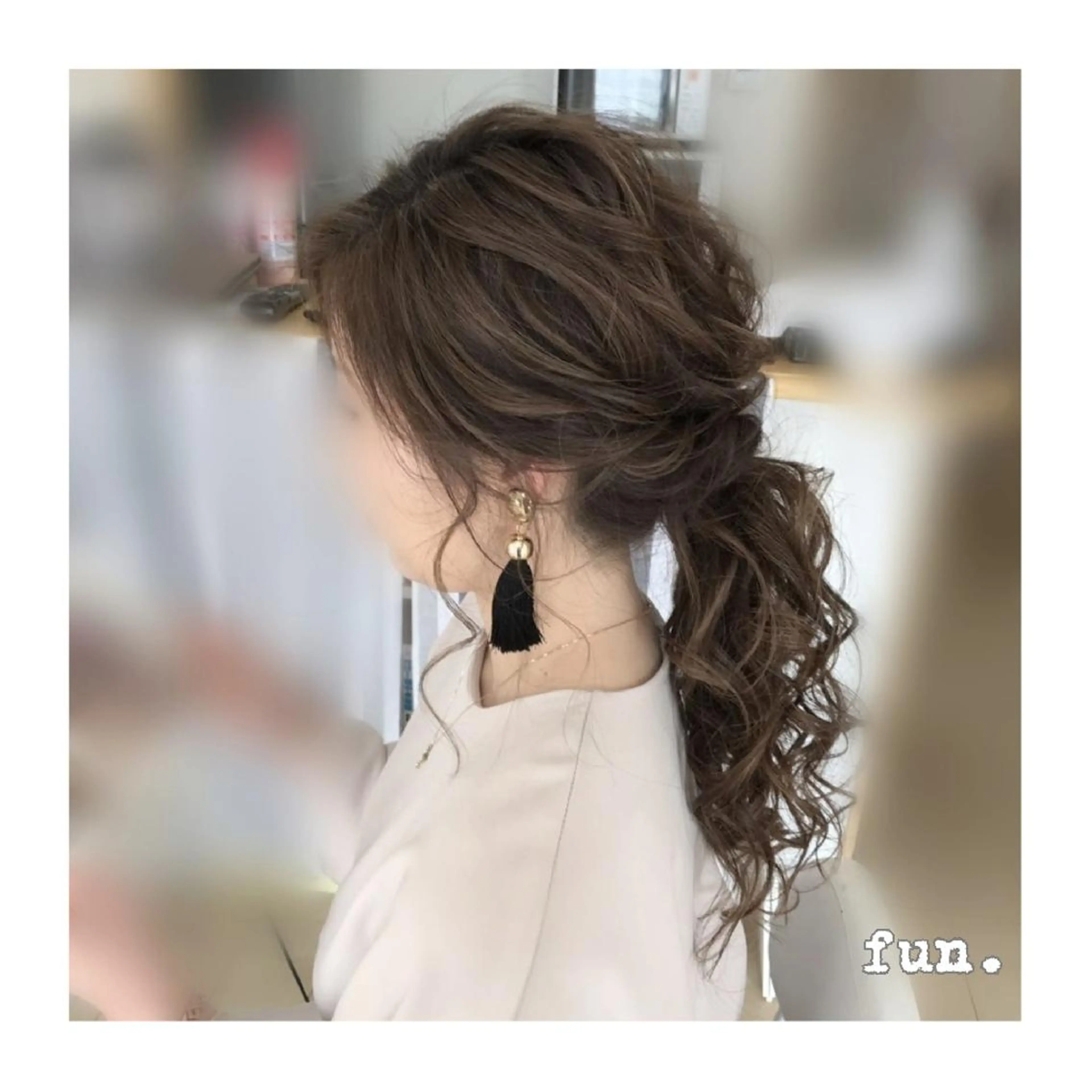 セミロング fun./ヘアセット /エクステ/着付のその他イメージ