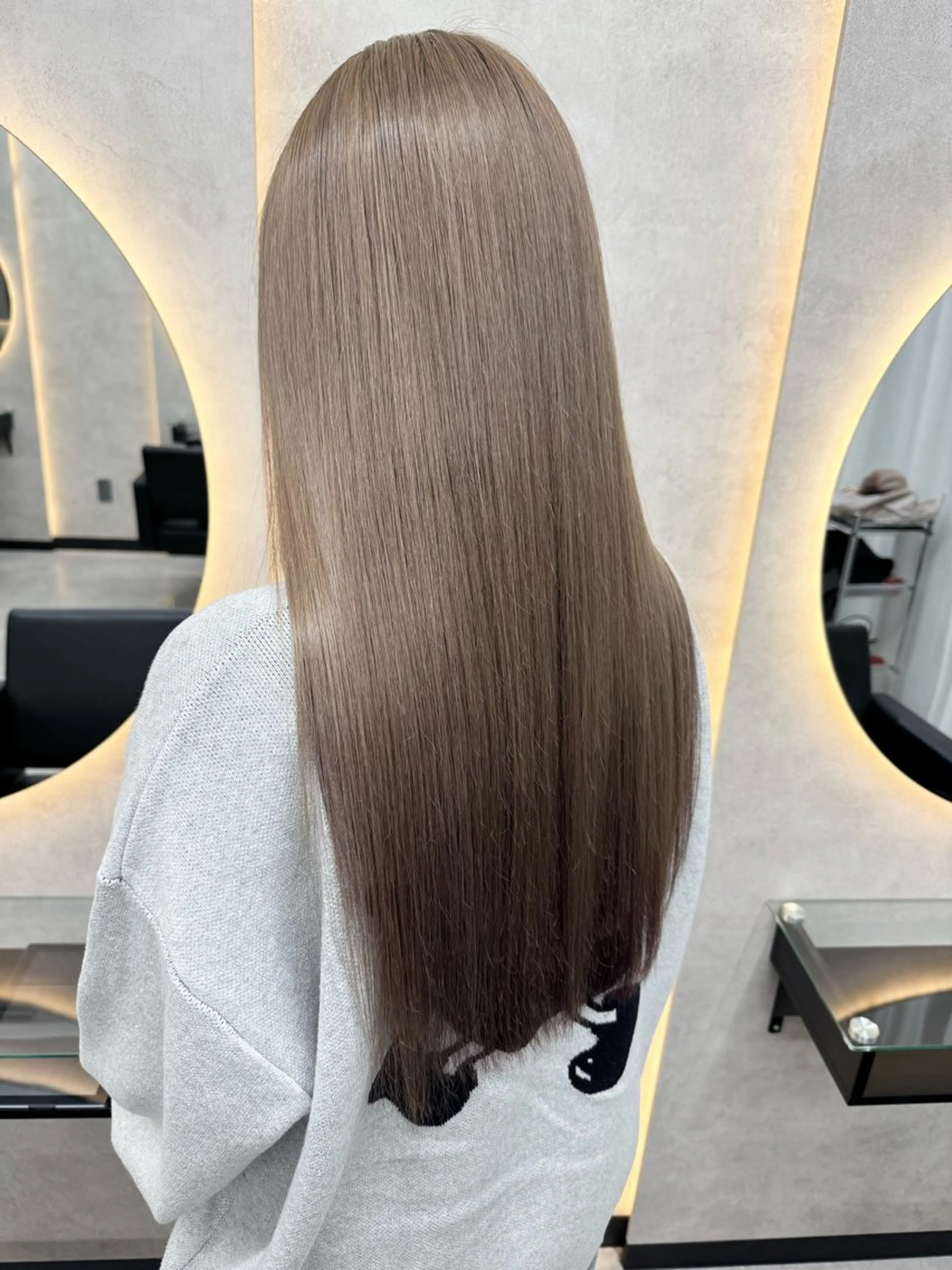 ロング ヘアカラー トリートメント 🧋ミルクティー 職人🧋のヘアスタイル