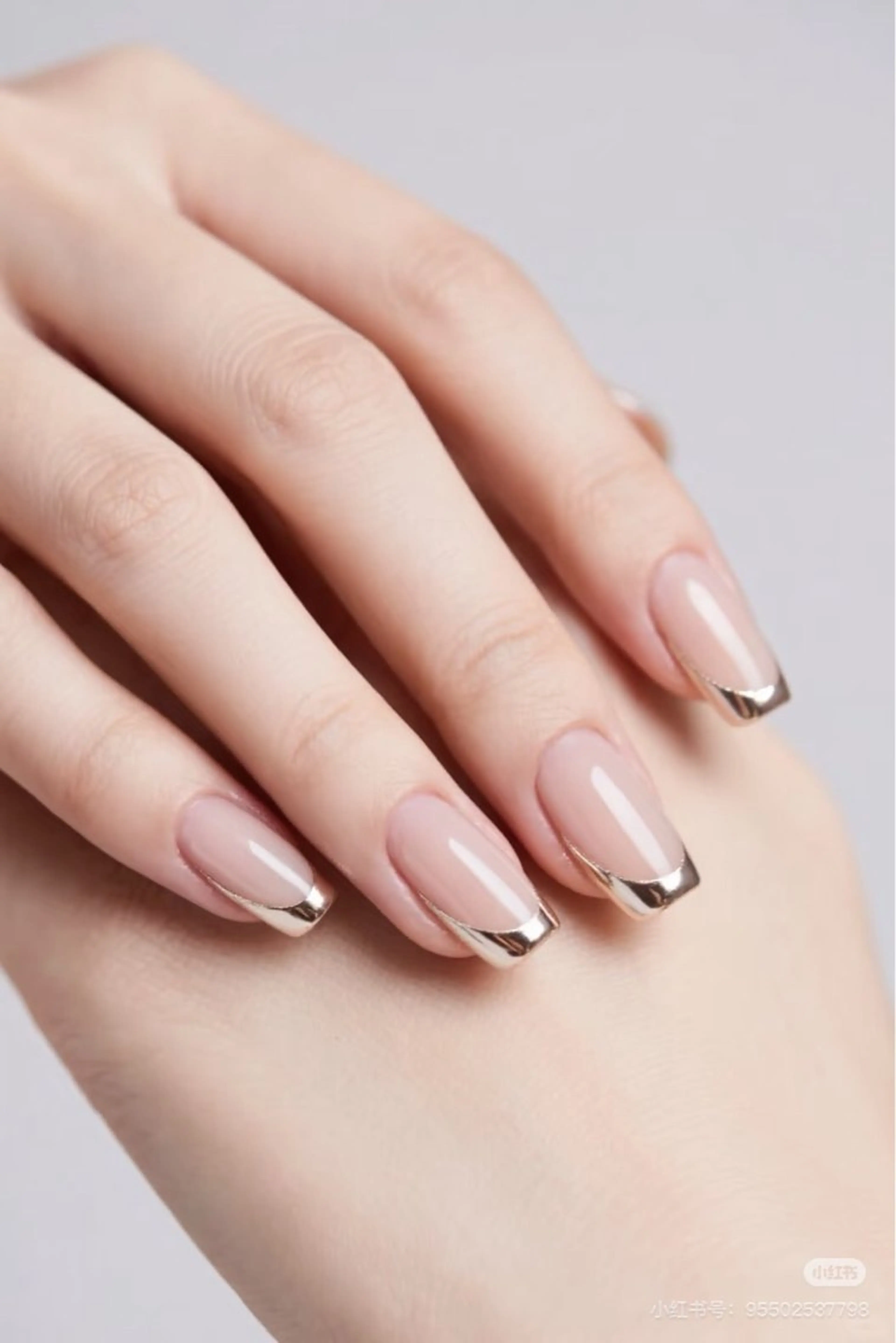 ガラスフレンチ/ミラーフレンチ/オーロラフレンチの写真