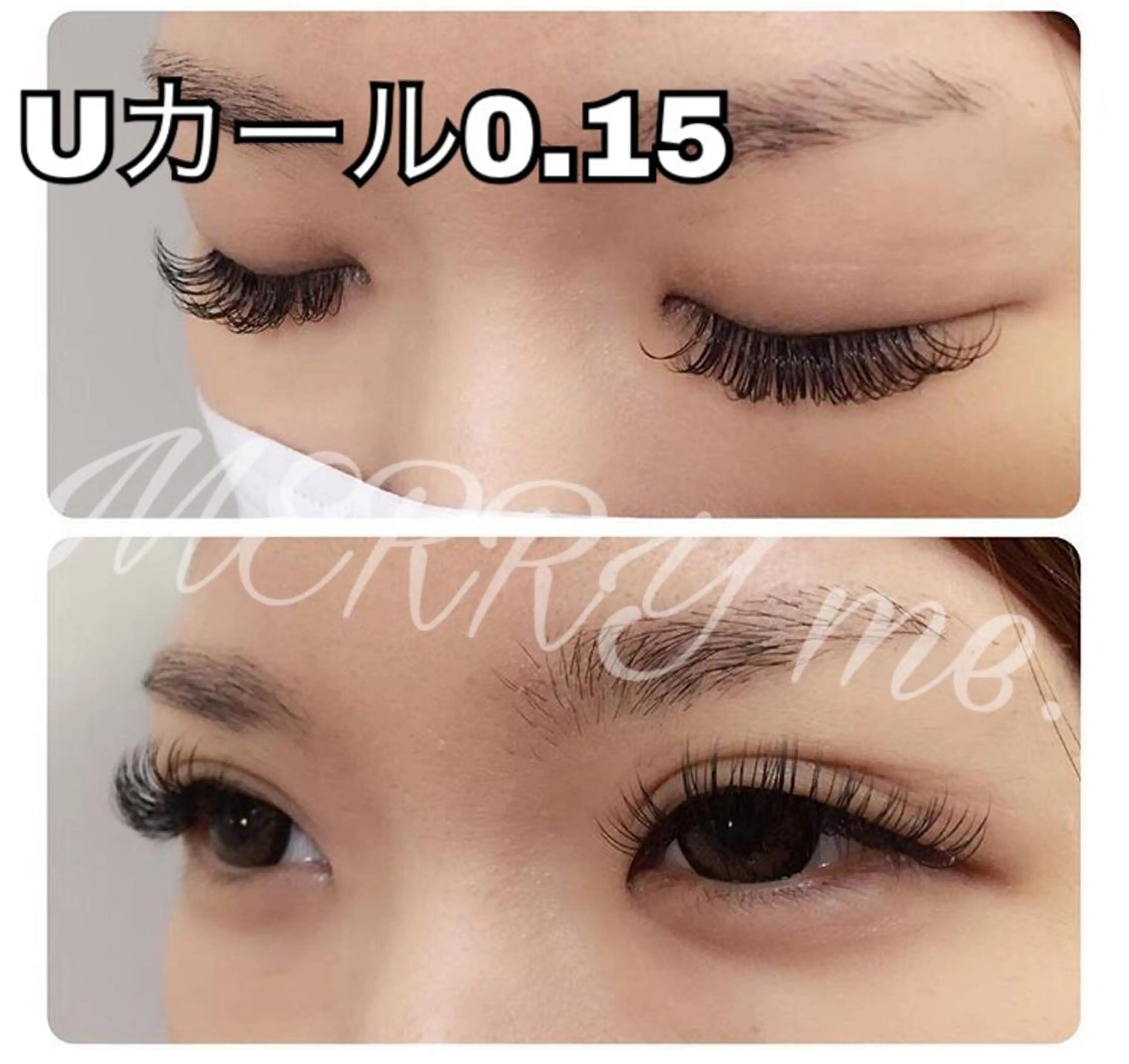 マツエク・マツパ Dカール Chelice eyelashのマツエク・マツパデザイン