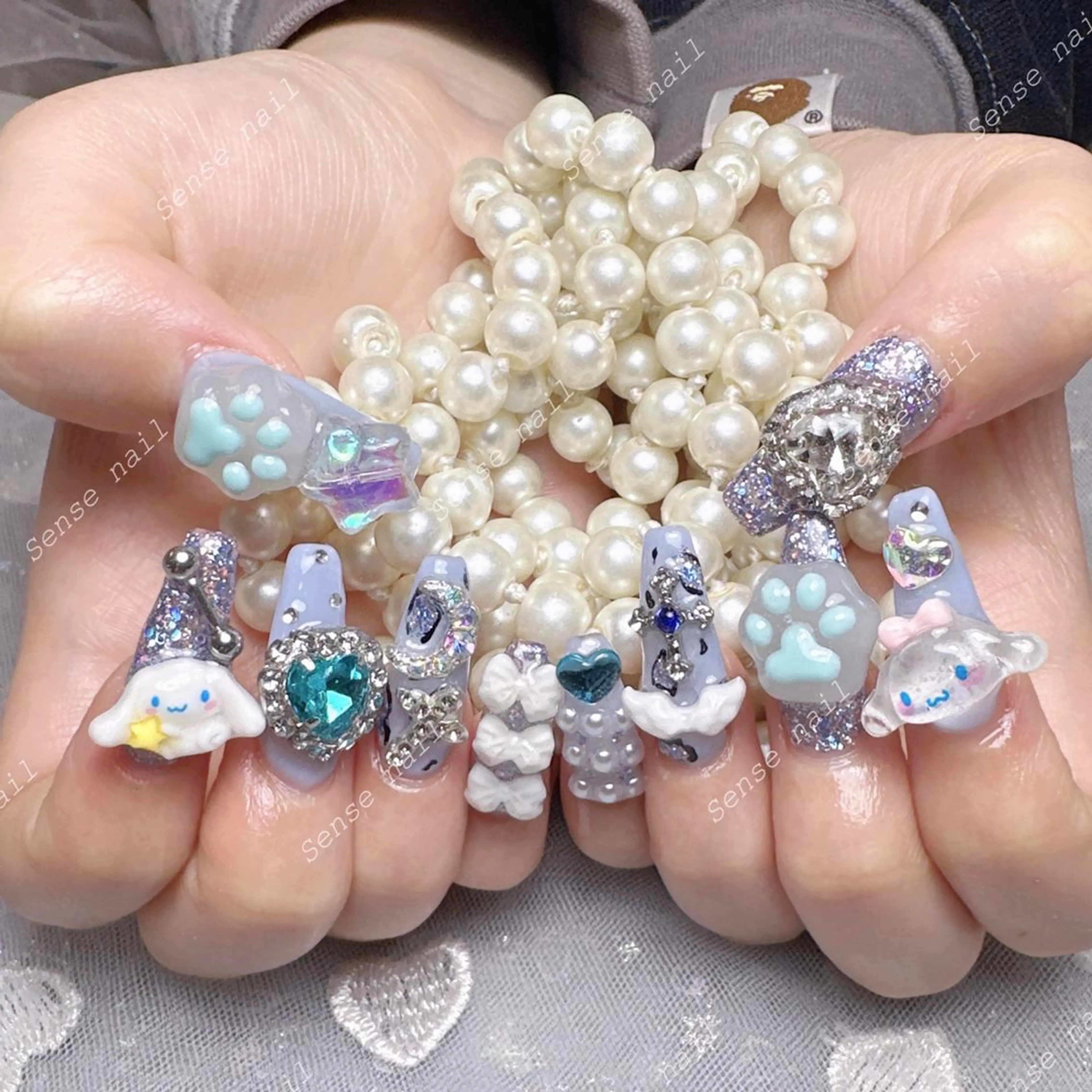 ネイル ハンドネイル Bunny 🐰のネイルデザイン