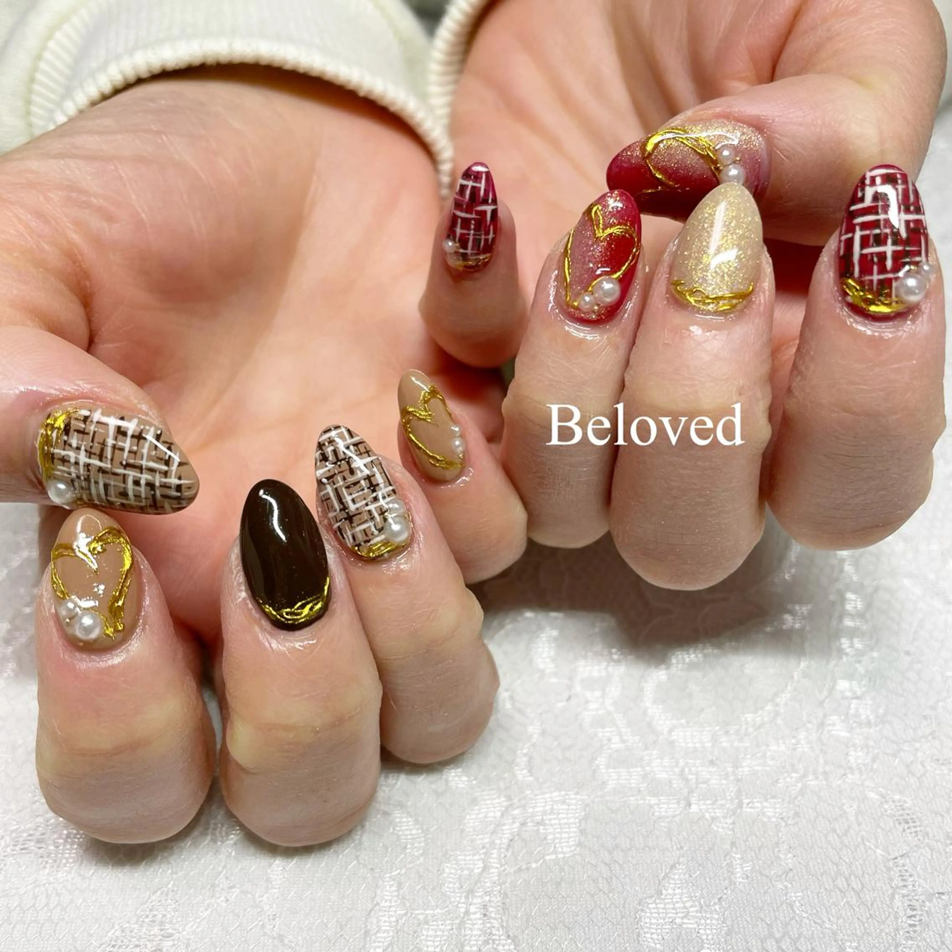 ネイル ハンドネイル ハンドケア Beloved Mariaのネイルデザイン