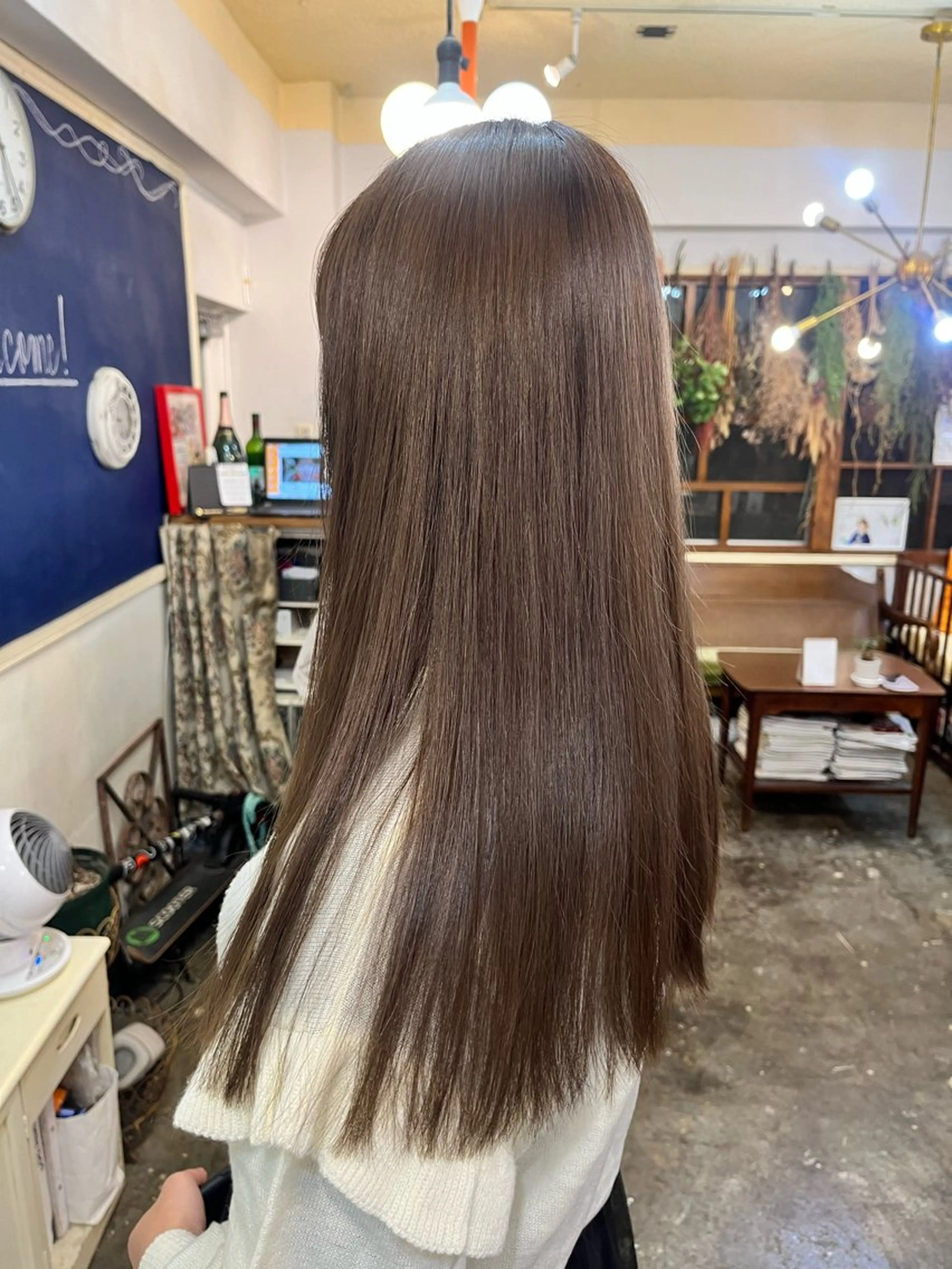 ロング ヘアカラー トリートメント 🦋ニュアンスカラー mary's🦋原宿のヘアスタイル