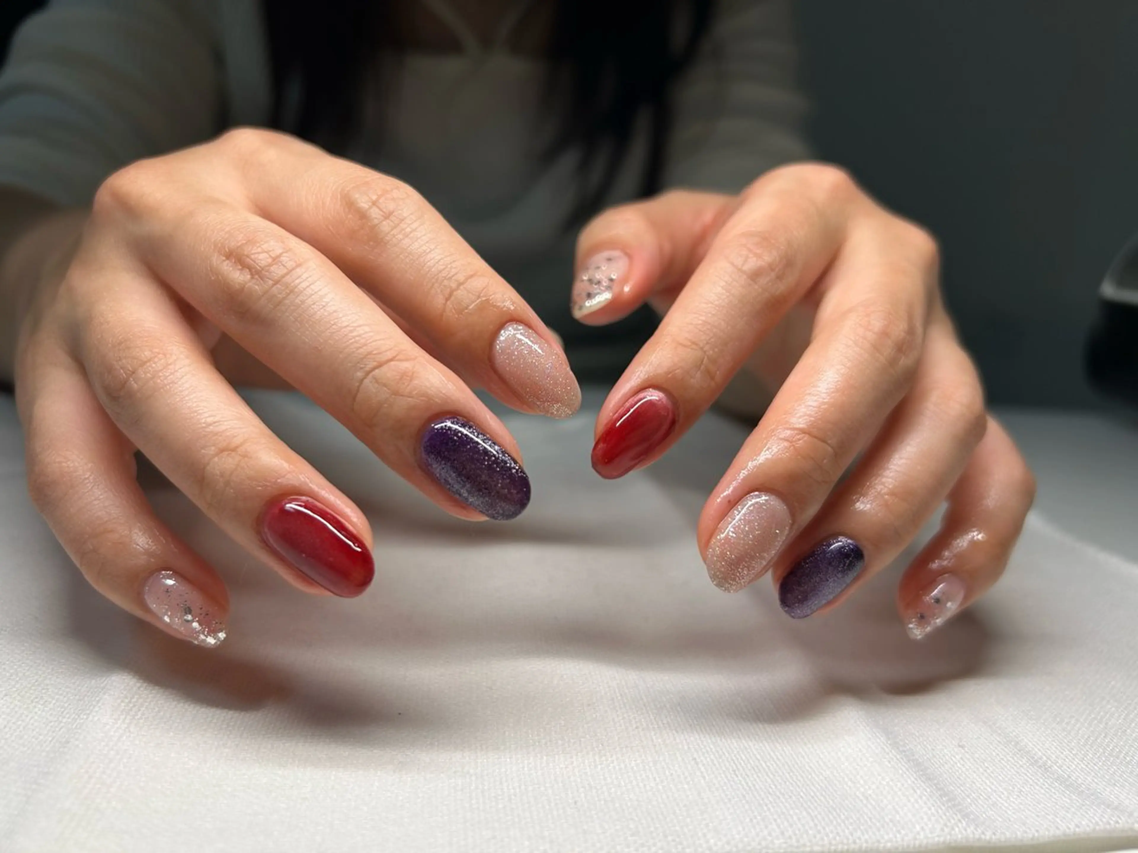 ミディアム ハンドネイル RISE所属・RISE 実紗のネイルデザイン