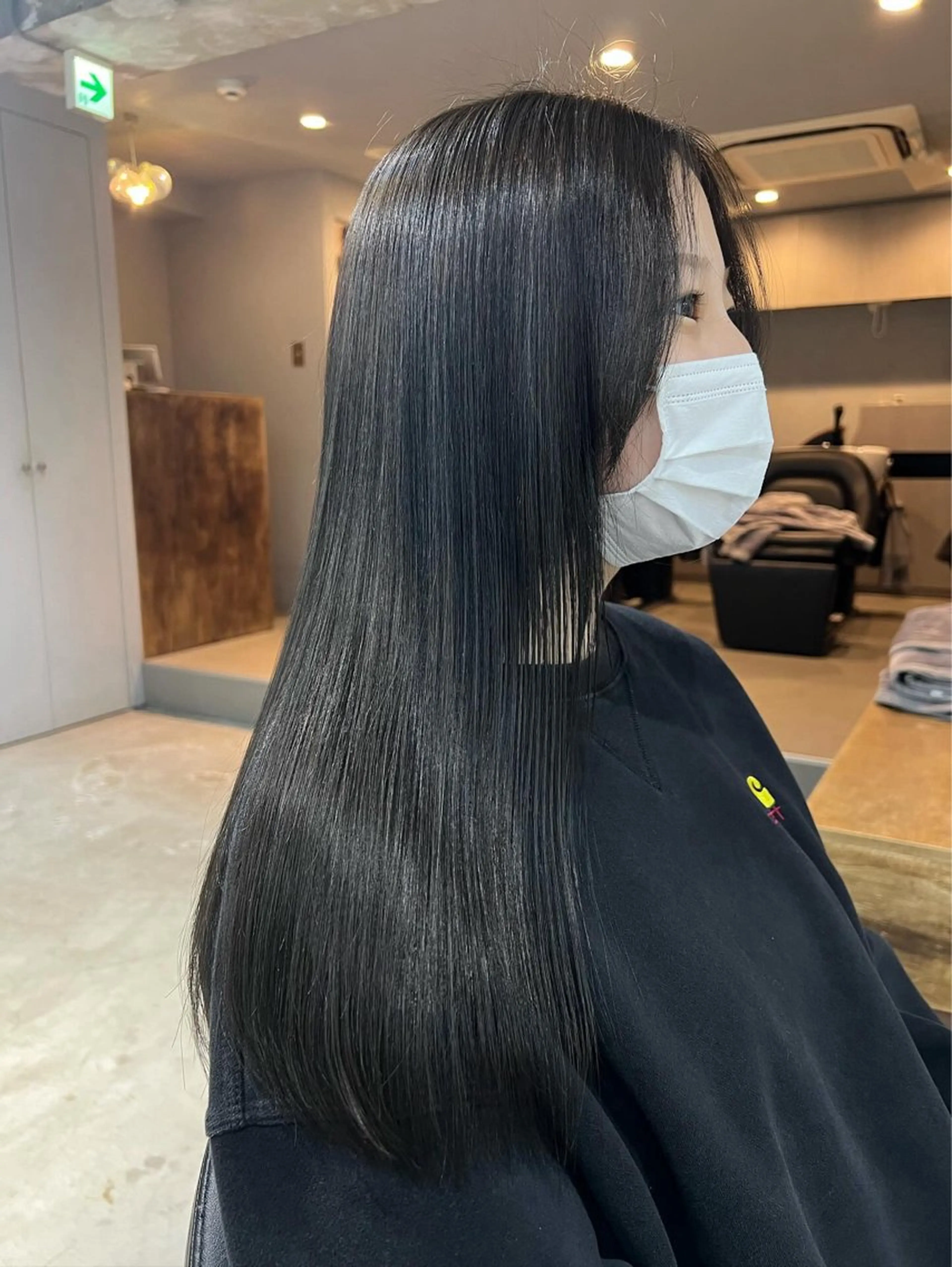 ロング カラー ブリーチ 透明感カラー ダブルカラー ブリーチなしカラー ボブカット/パーマ/ 齋藤大貴のヘアスタイル