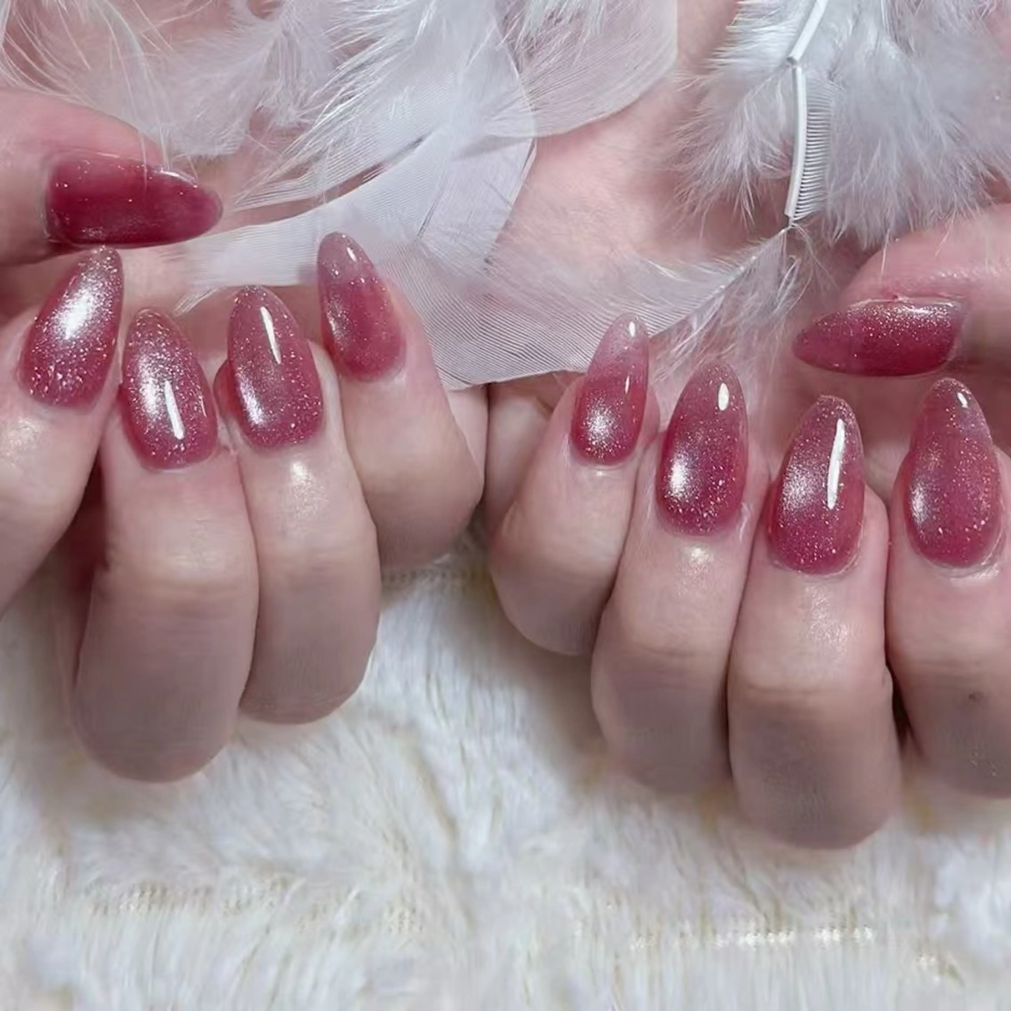 Hand💅🏻マグネット·フラッシュワンカラーの写真