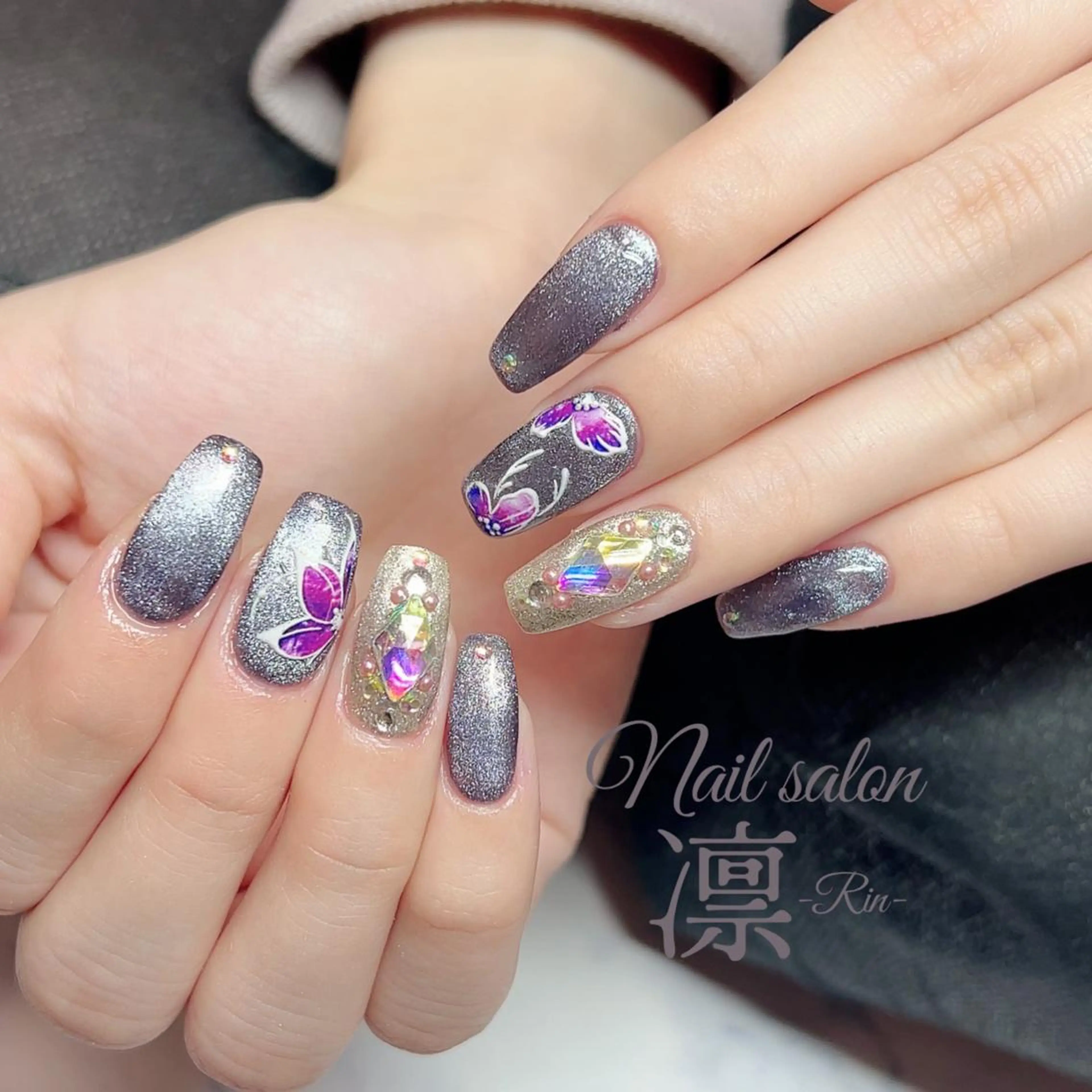 ネイル ジェルネイル private salon凛のネイルデザイン